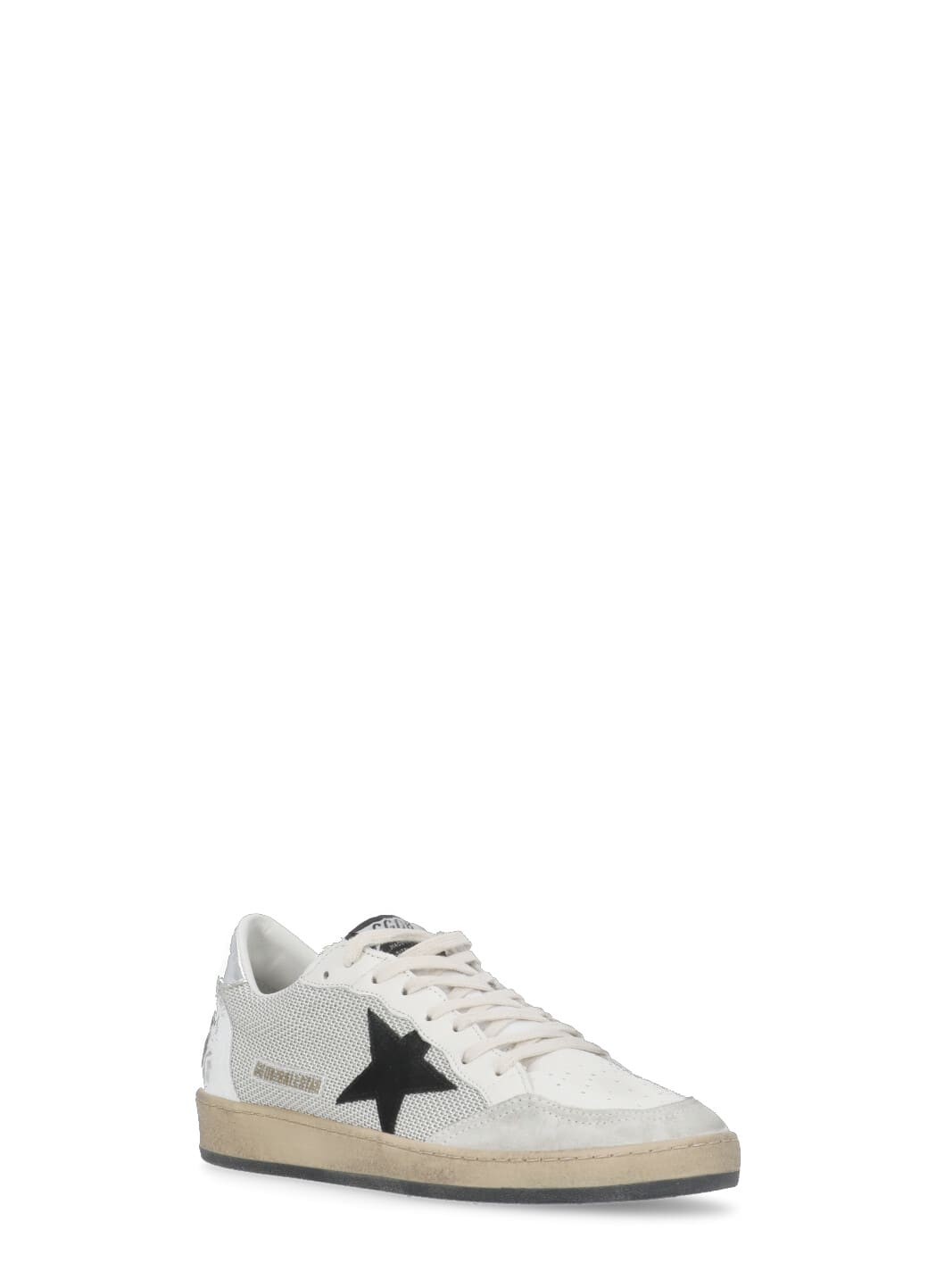 Shop Golden Goose Ball Star Sneakers In Grey