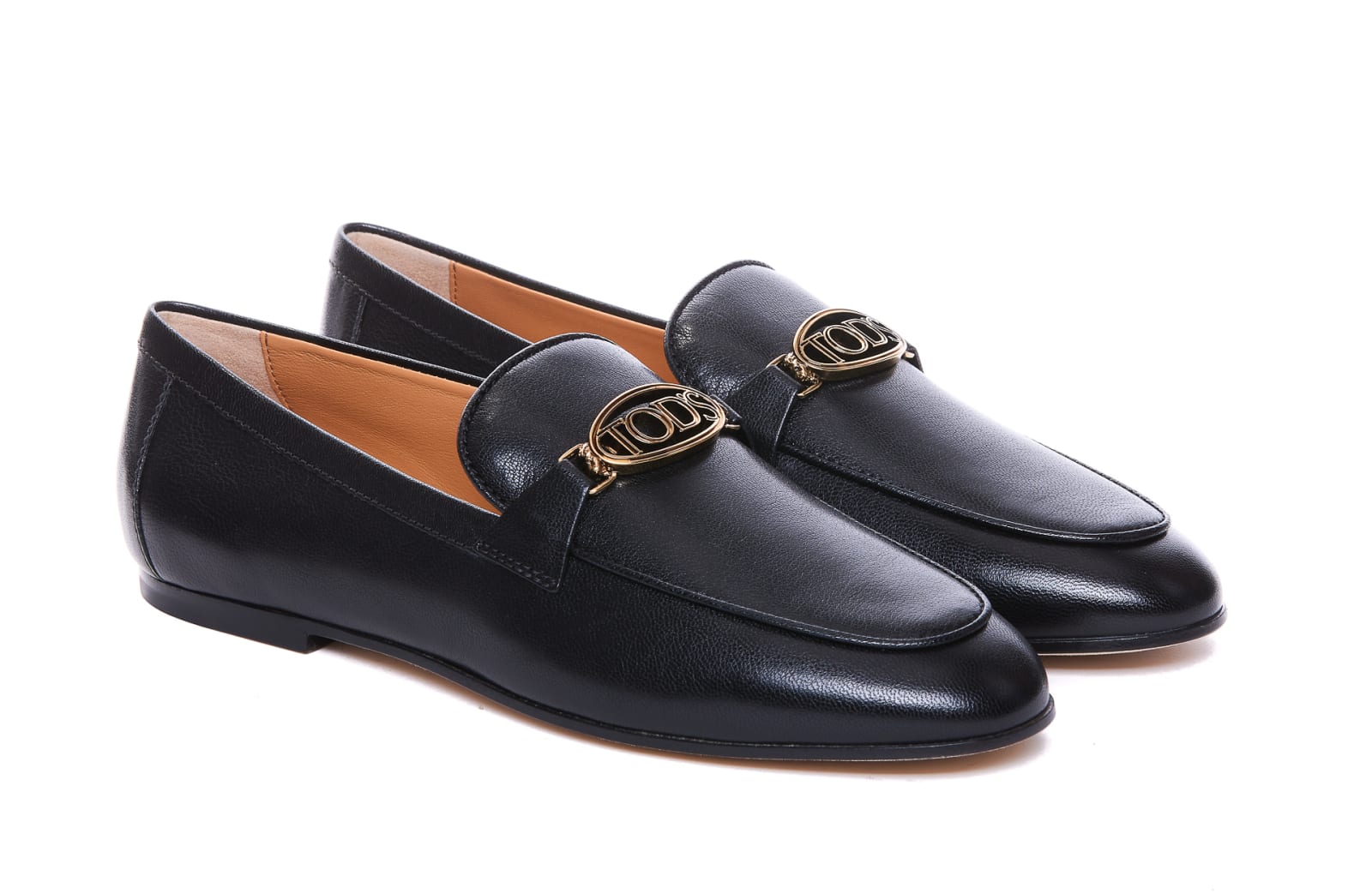 Shop Tod's Loafers In Black