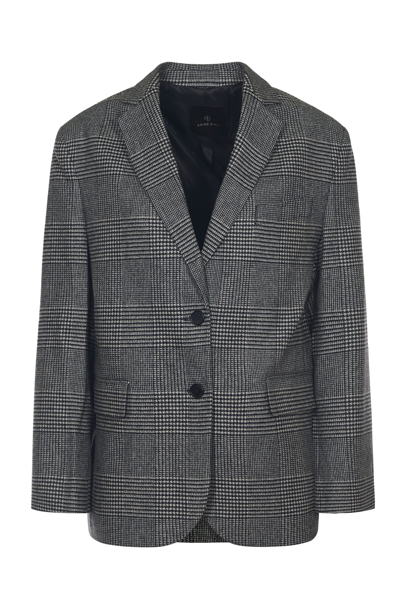 Check Patterned Blazer