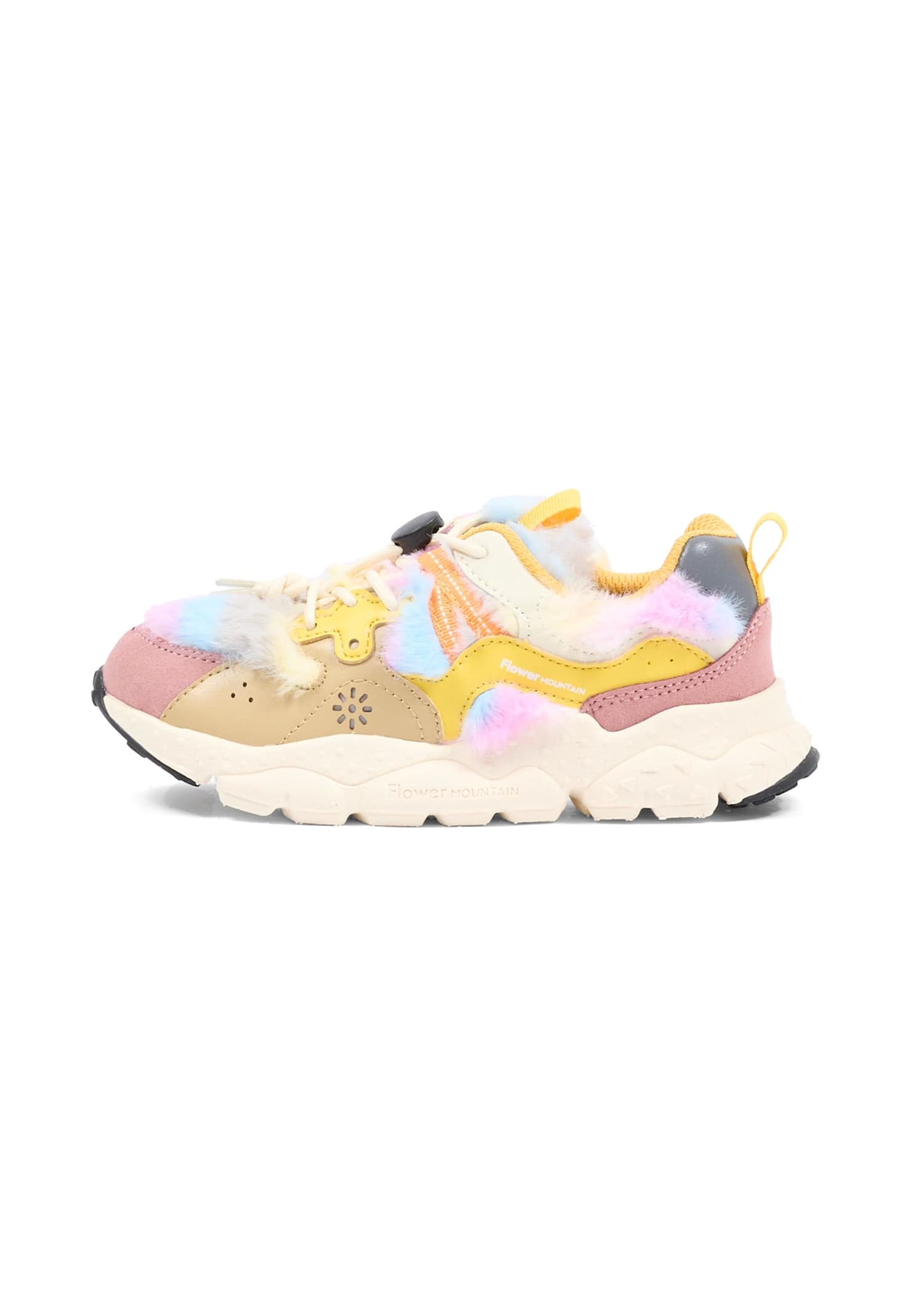 Flower Mountain Multicolor Sneakers For Kids In Multi