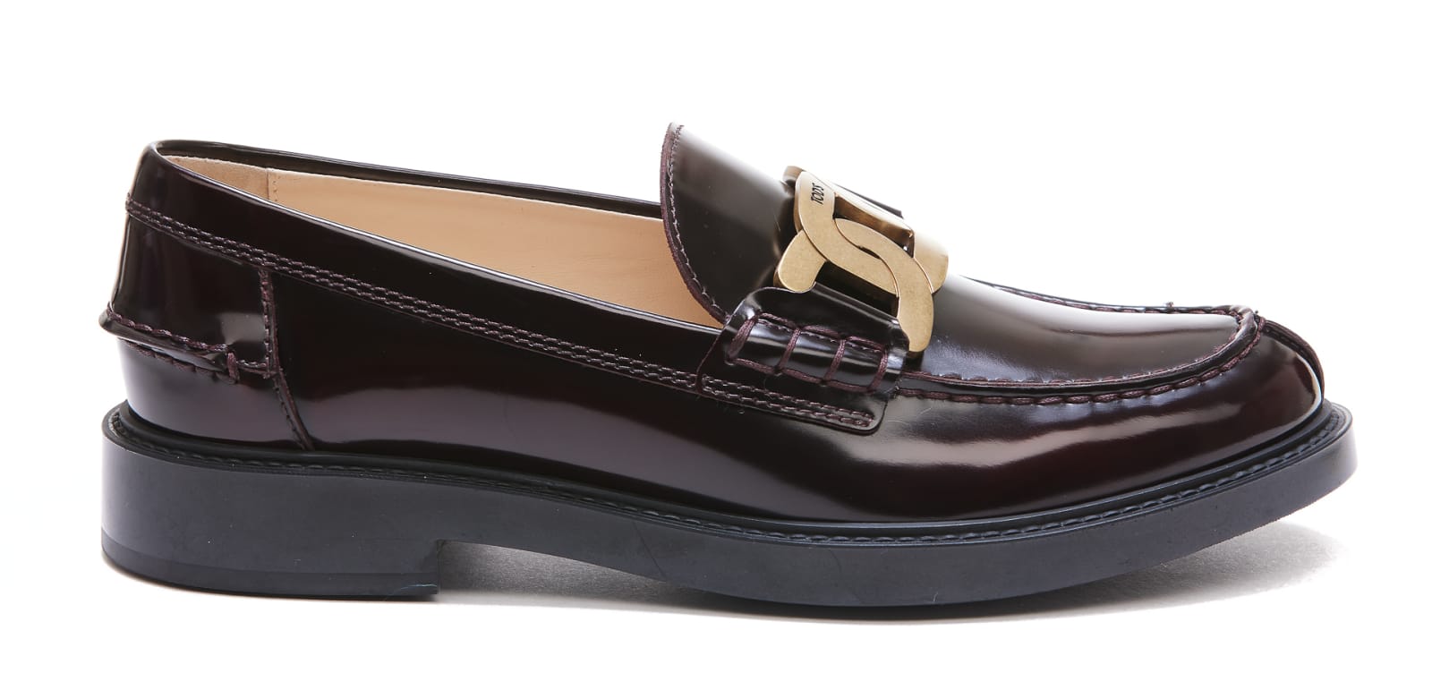 Shop Tod's Loafers In Mosto