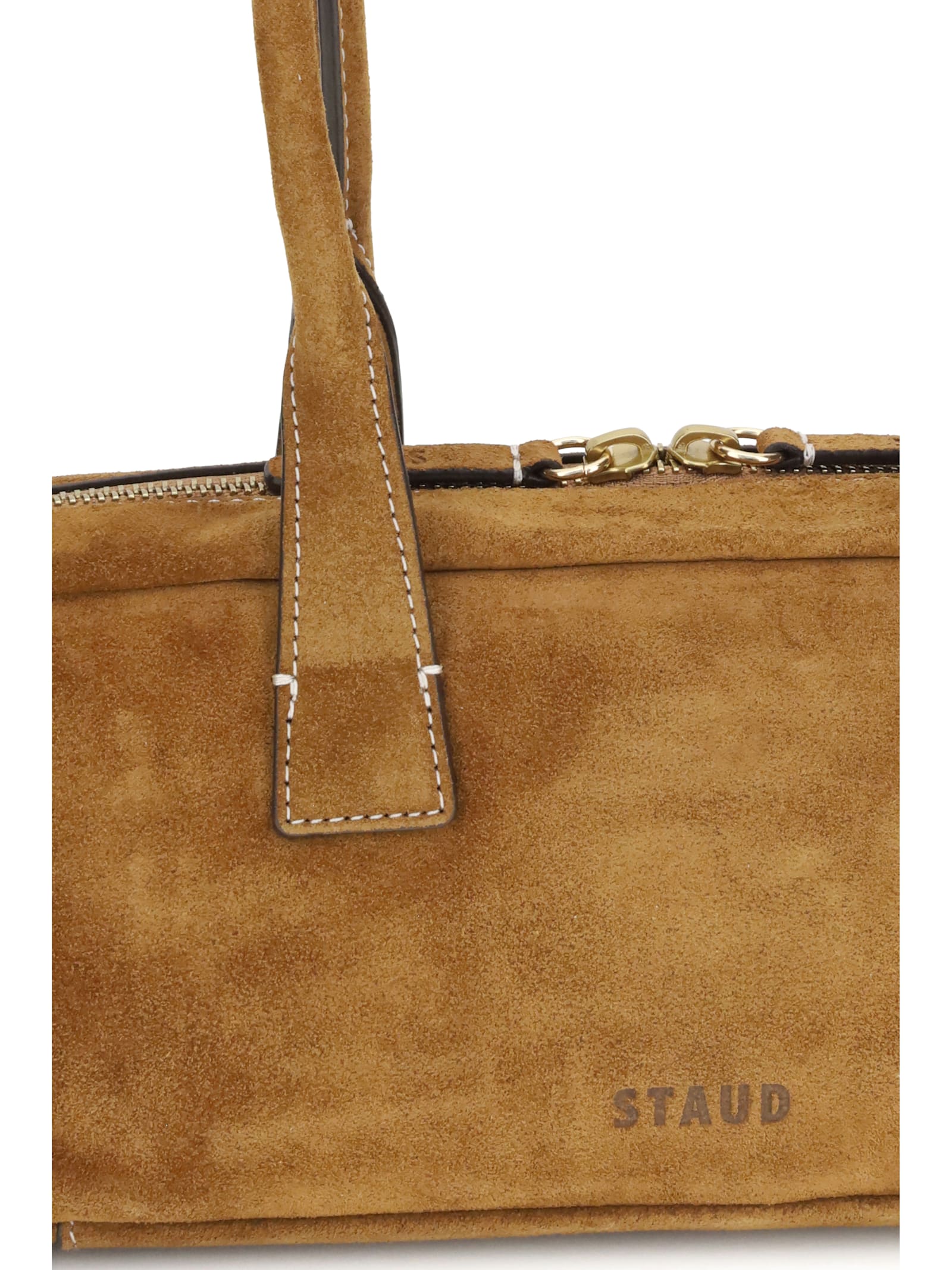 Staud Dude Suede Shoulder Bag