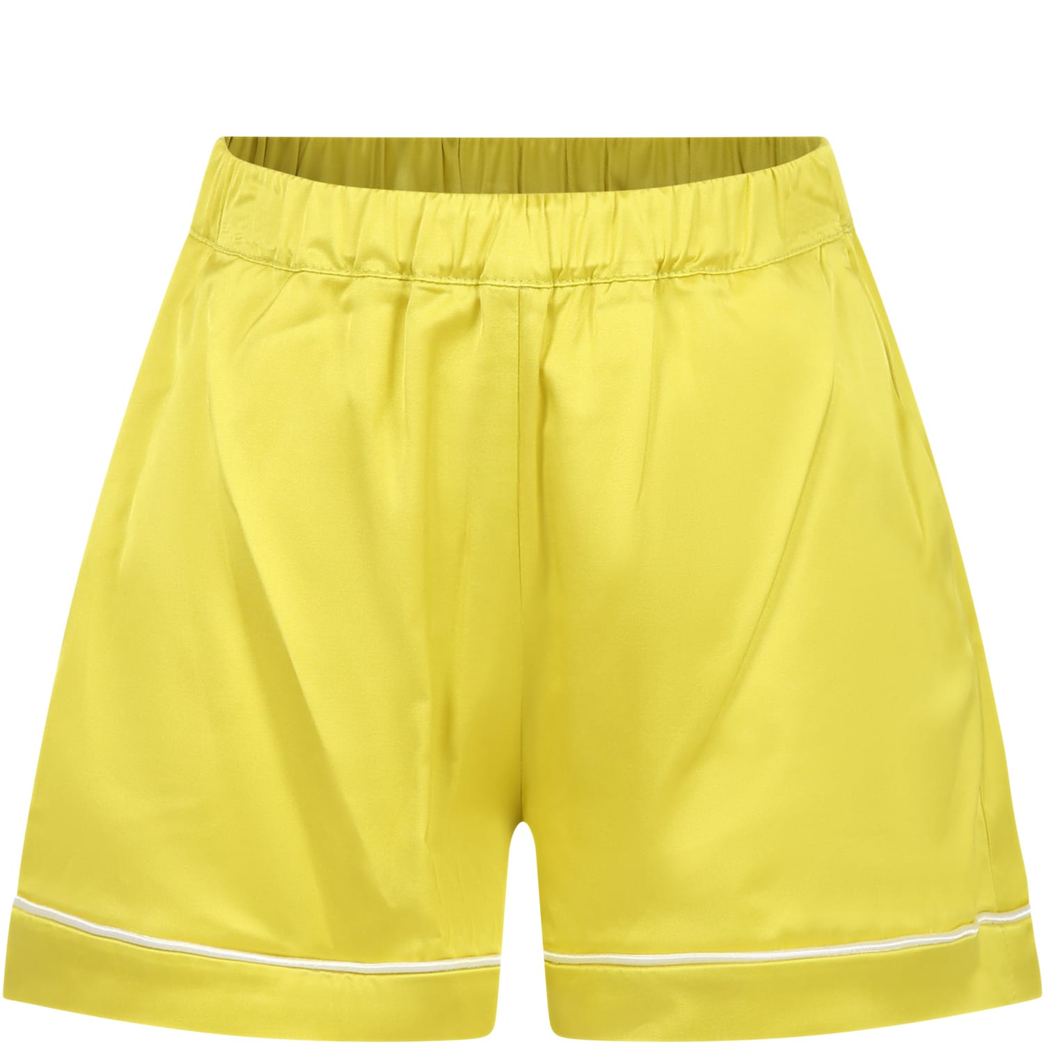 Douuod Yellow Shorts For Girl