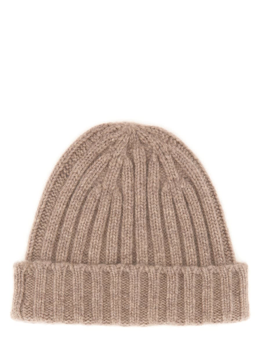 Aspesi Beanie Hat In Dove