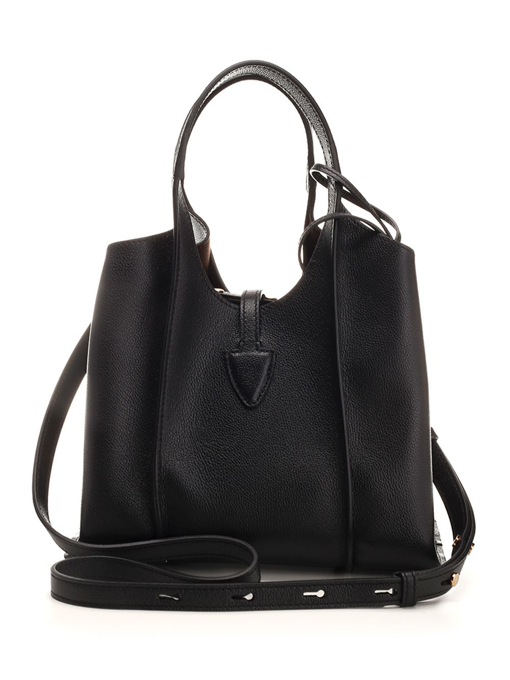Tod's T Timeless Shopping Bag In Black