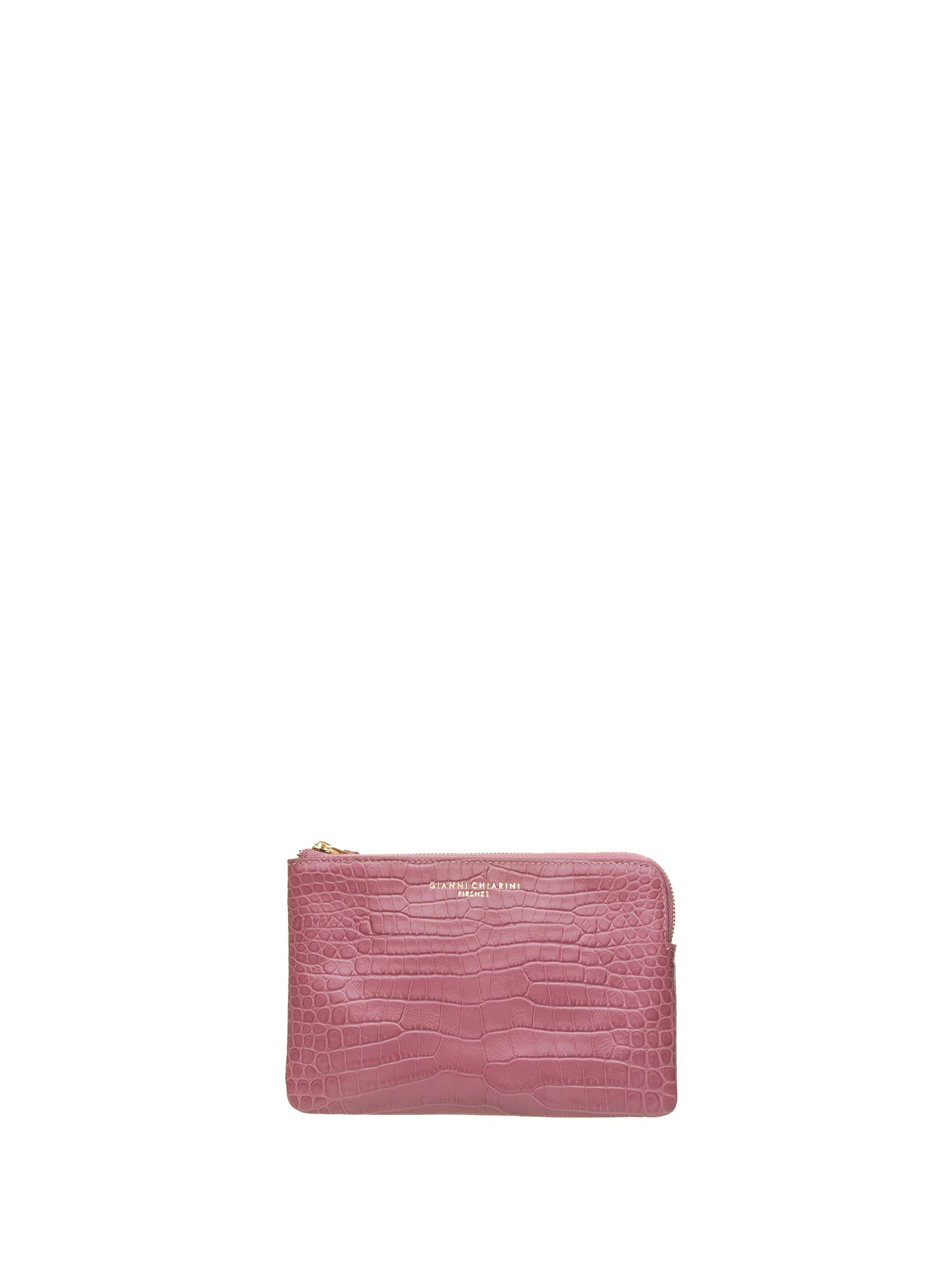 Click to view more detailed imagery on our partner's website Gianni Chiarini Cocco Print Wallet In Fucsia