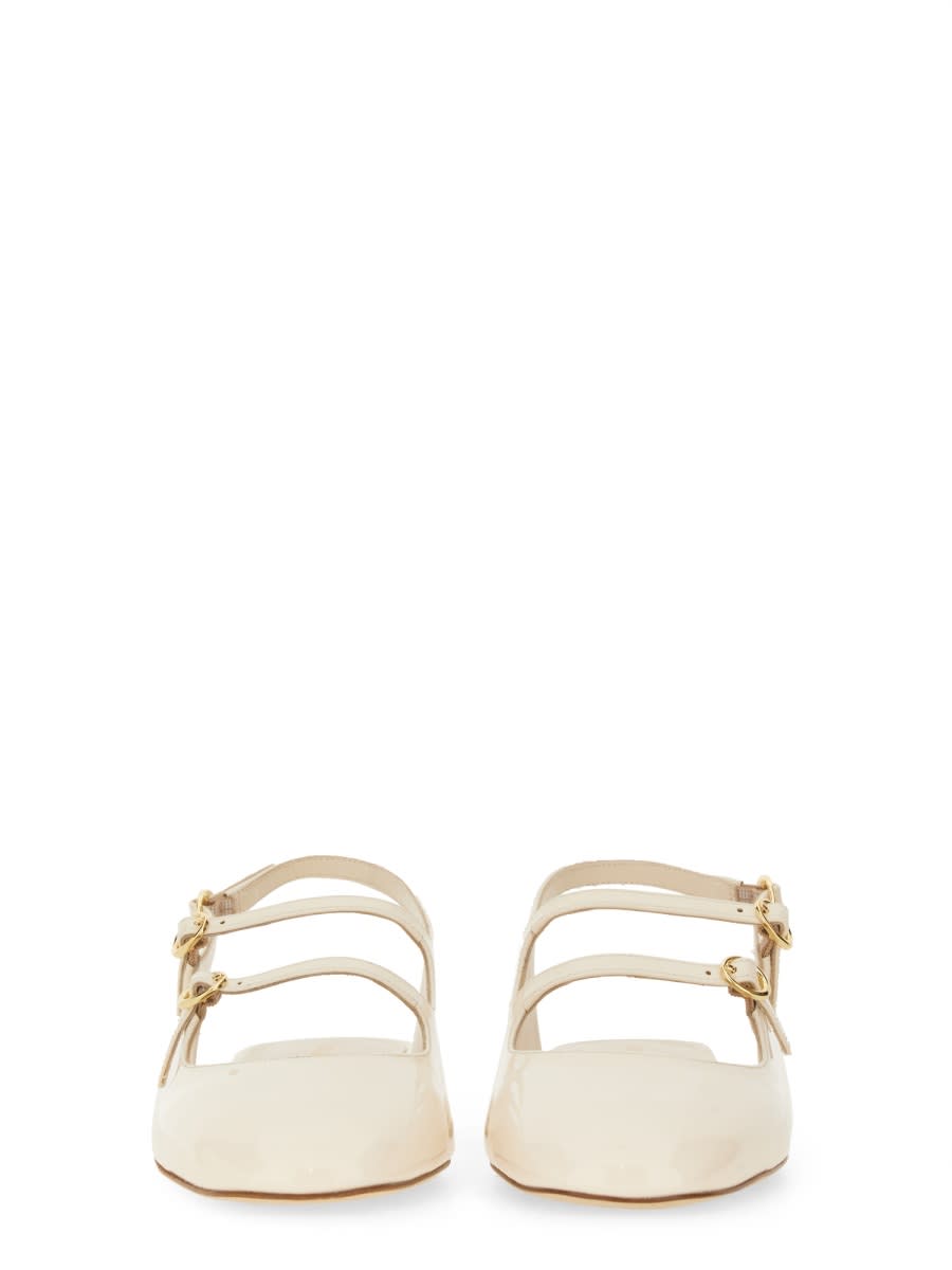 Shop Stuart Weitzman Slingback Pumps Benni In Ivory