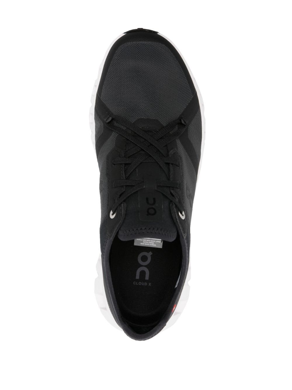 Shop On Cloud X 3 Ad Sneakers In Black White