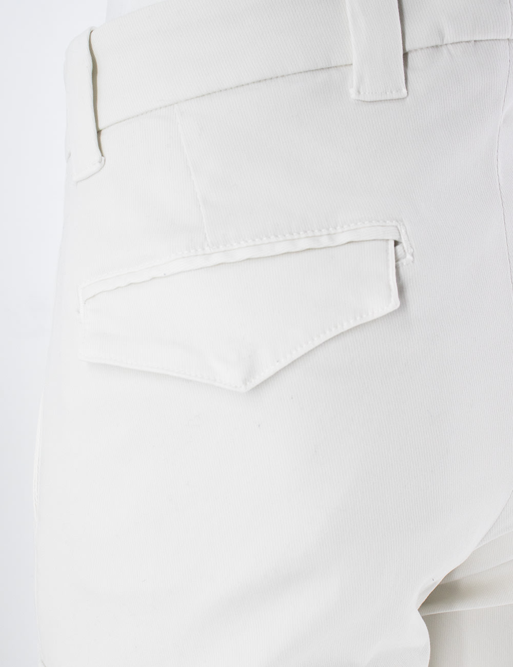 Shop Eleventy Trousers In Ivory