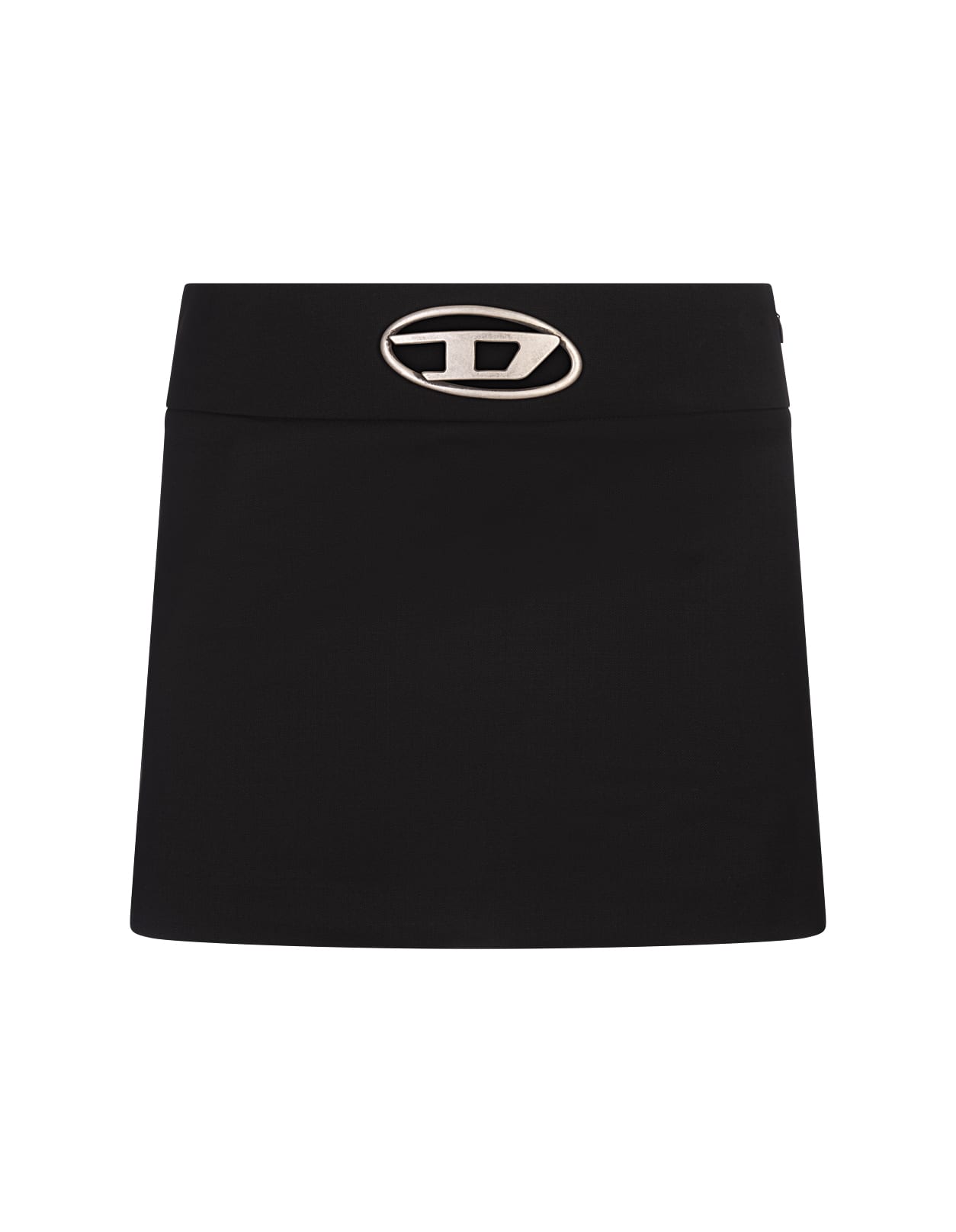 Shop Diesel Black O-dixy Mini Skirt