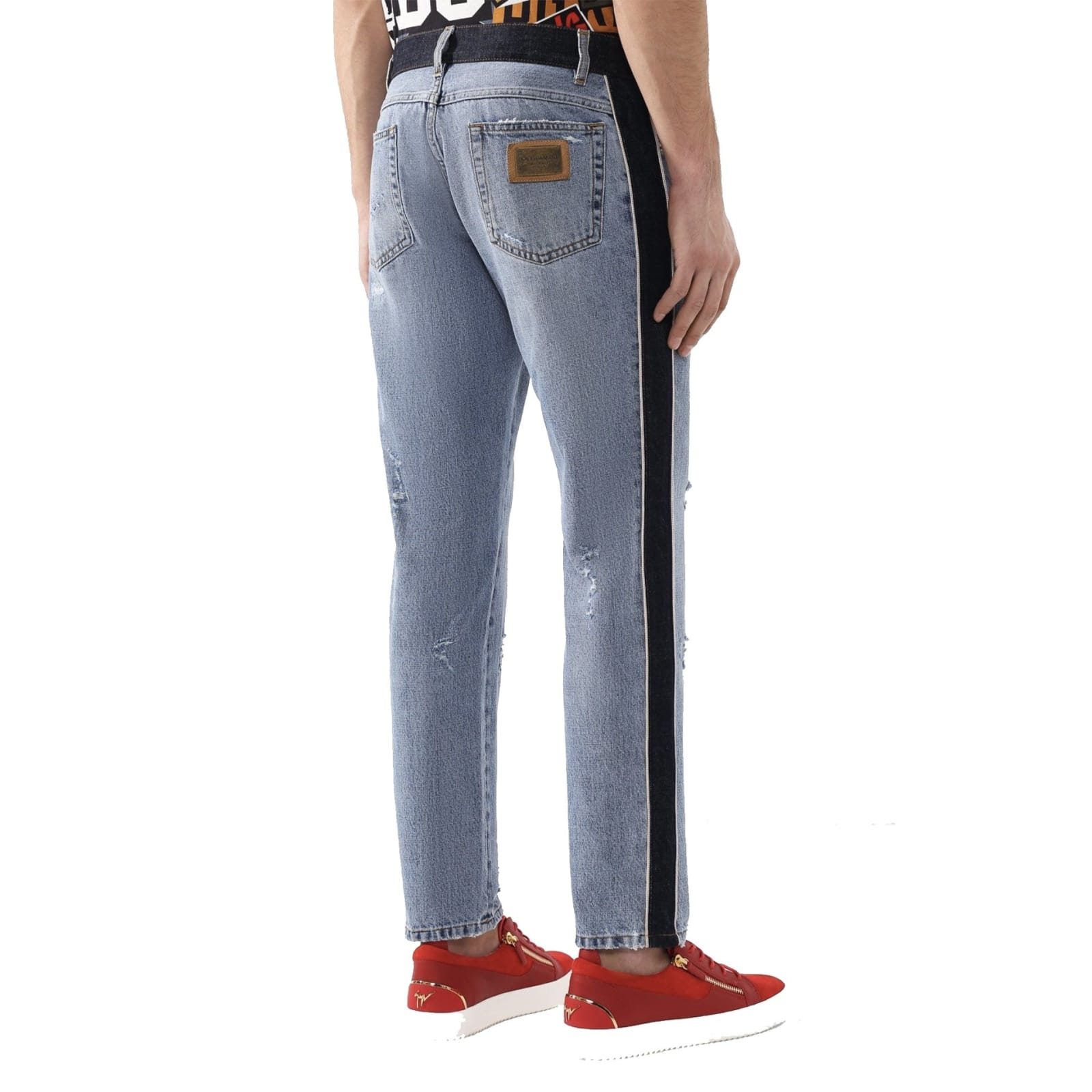 Shop Dolce & Gabbana Denim Jeans In Blue