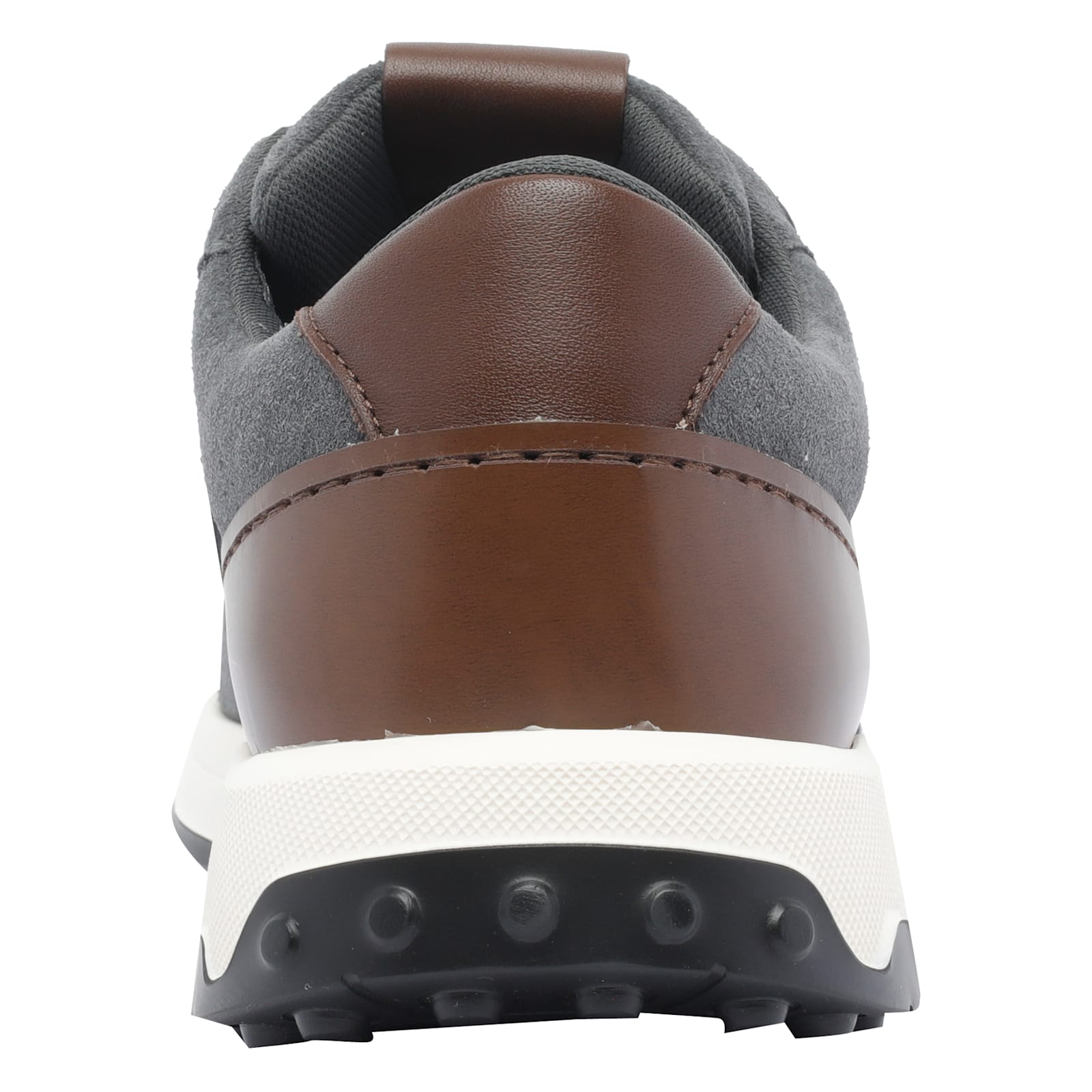 Tod's Contemporary Grey Sneakers With Suede And Leather Accents In Gray