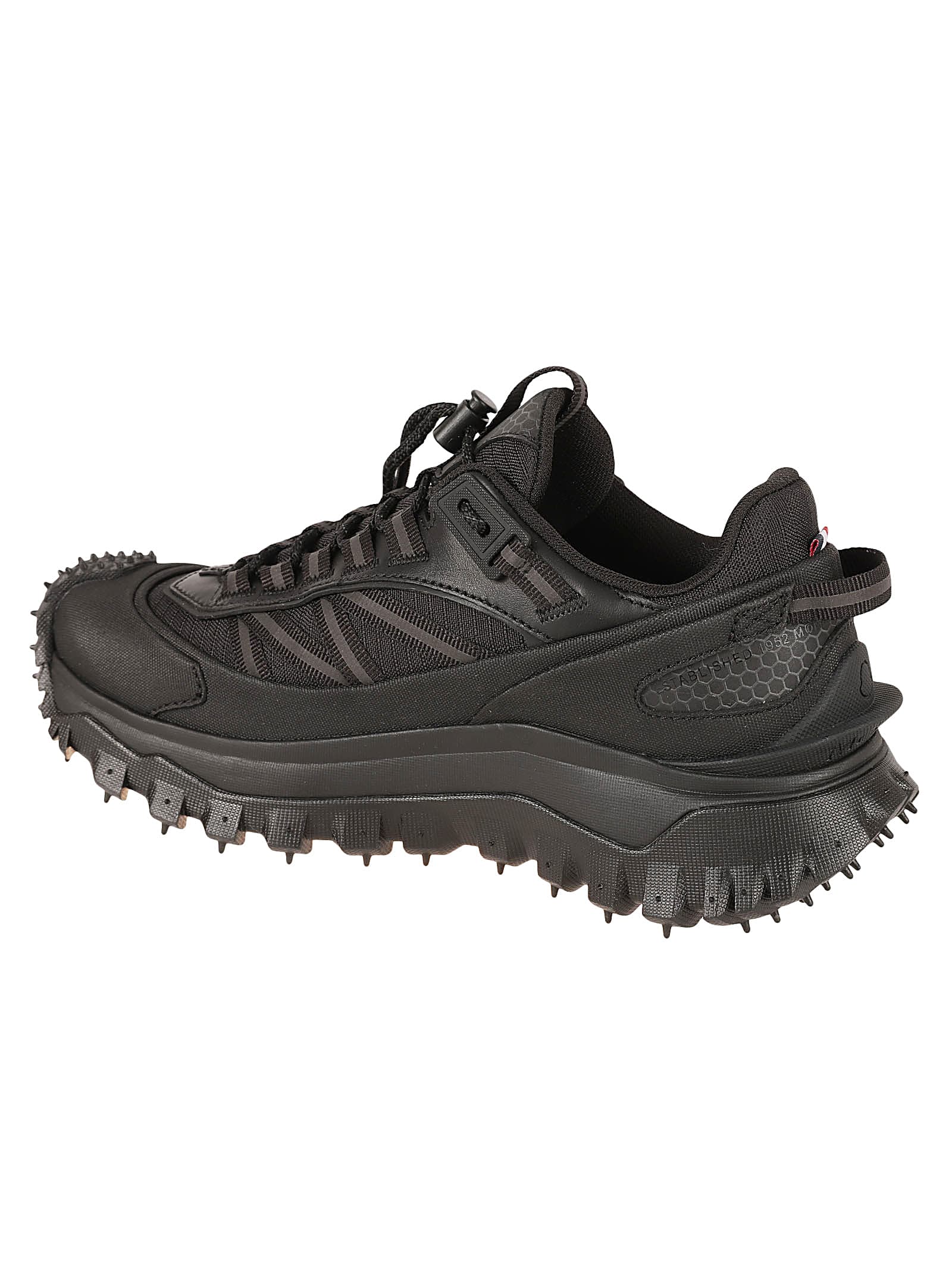 Shop Moncler Trailgrip Gtx Sneakers In Black