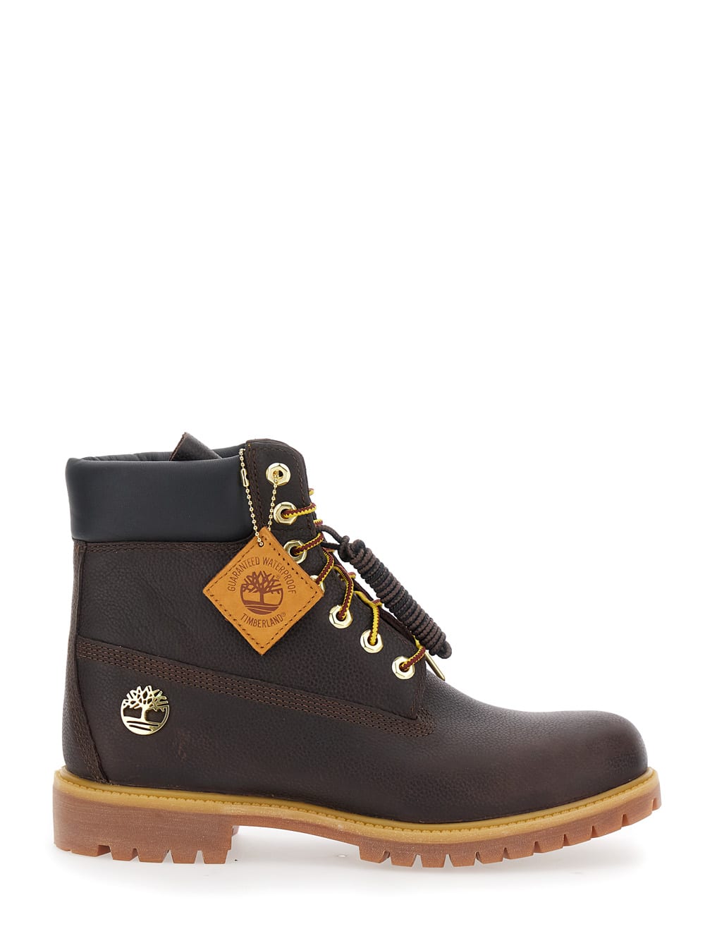 Timberland Premium 6lace Combat Boots In Black