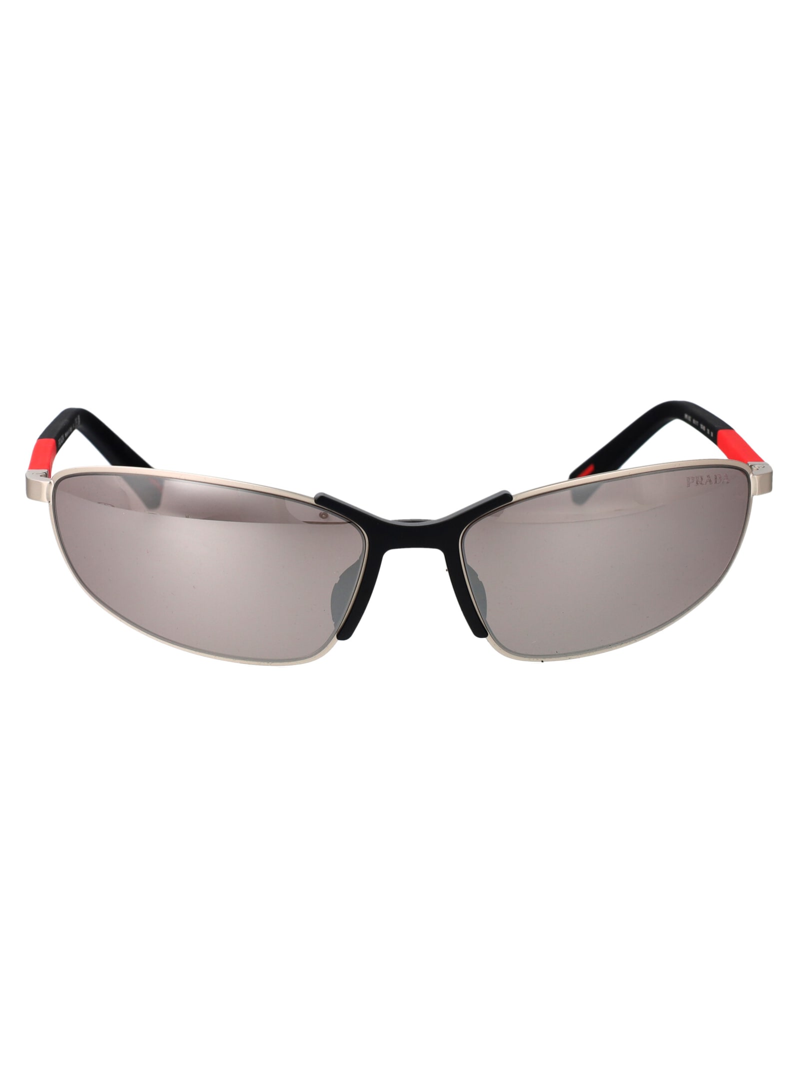 Prada 0ps 55zs Sunglasses In 18x80i Matte Champagne