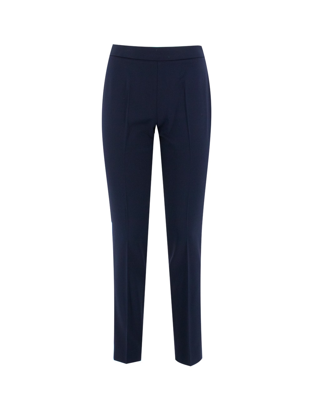Fabiana Filippi Waist Tied Trousers In Blu Notte