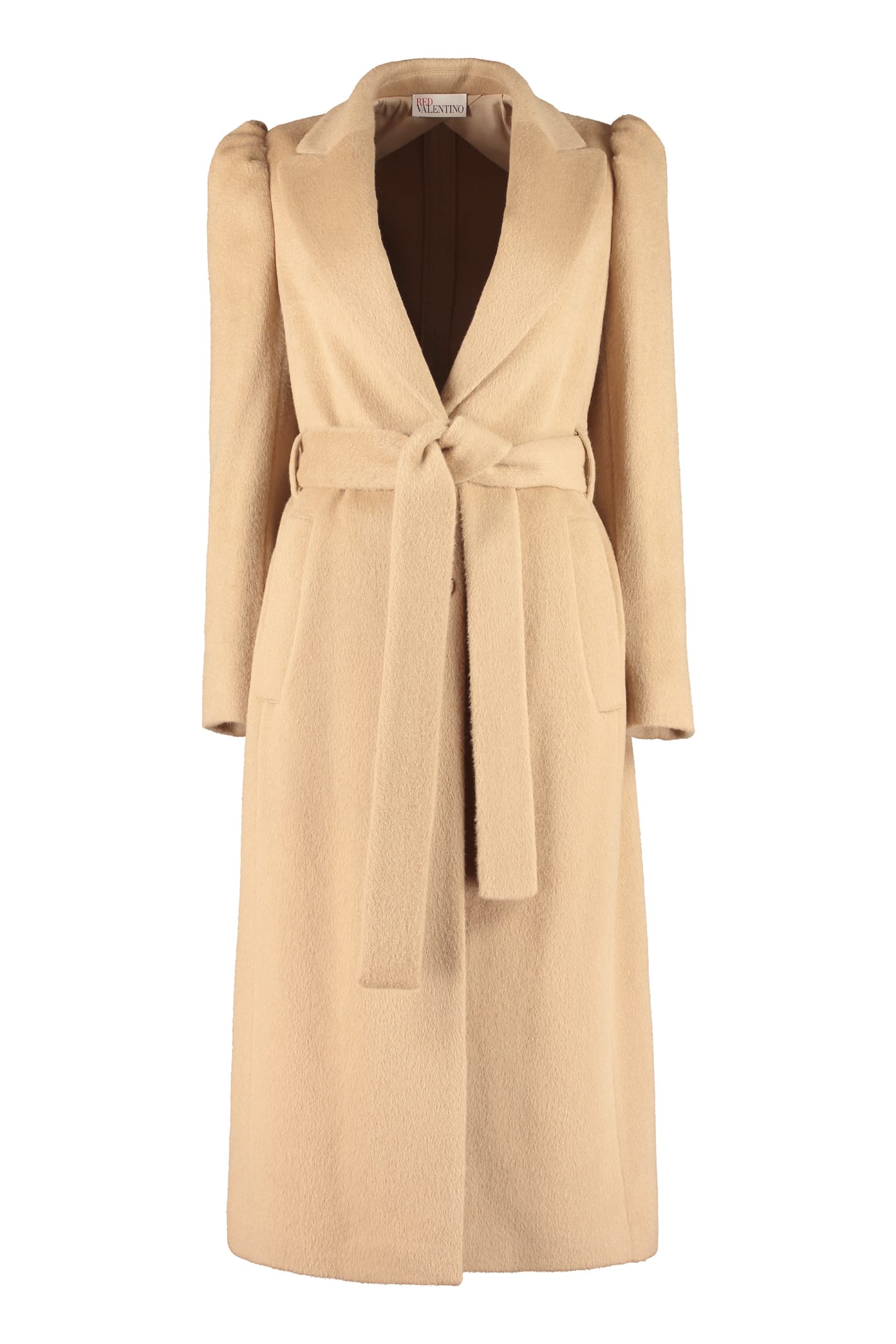 RED Valentino Long Alpaca Blend Coat