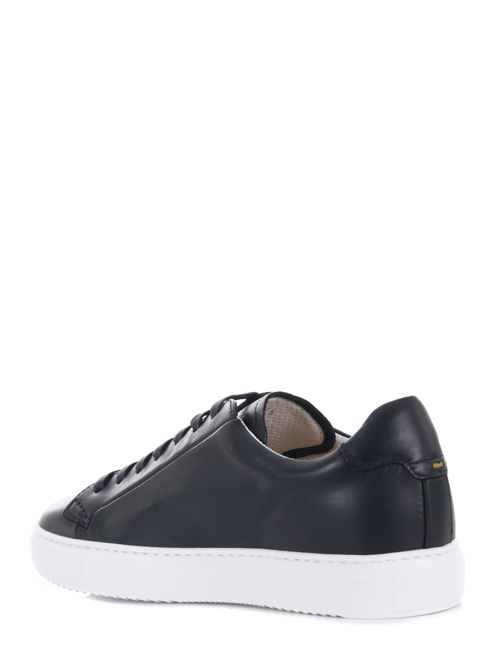 Shop Doucal's Doucals Mens Sneakers In Blue