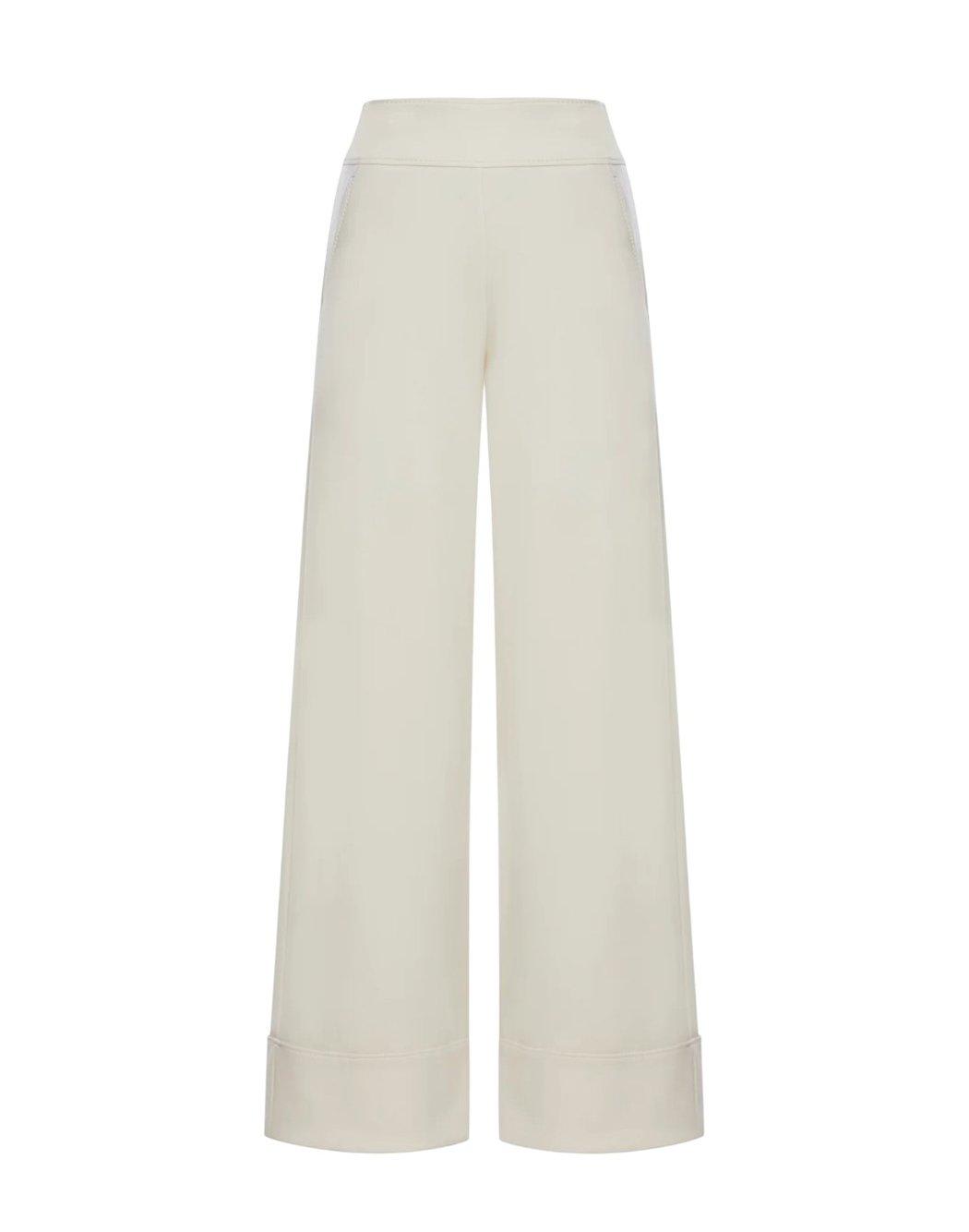 High Waist Wide Leg Trousers