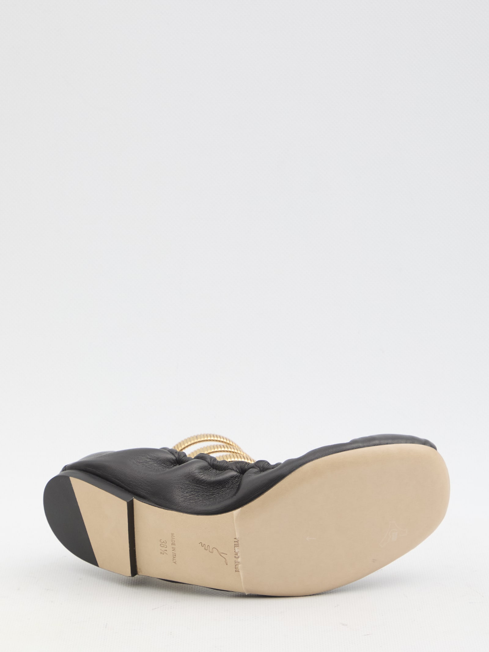 Shop René Caovilla Juniper 10 Ballerinas In Black