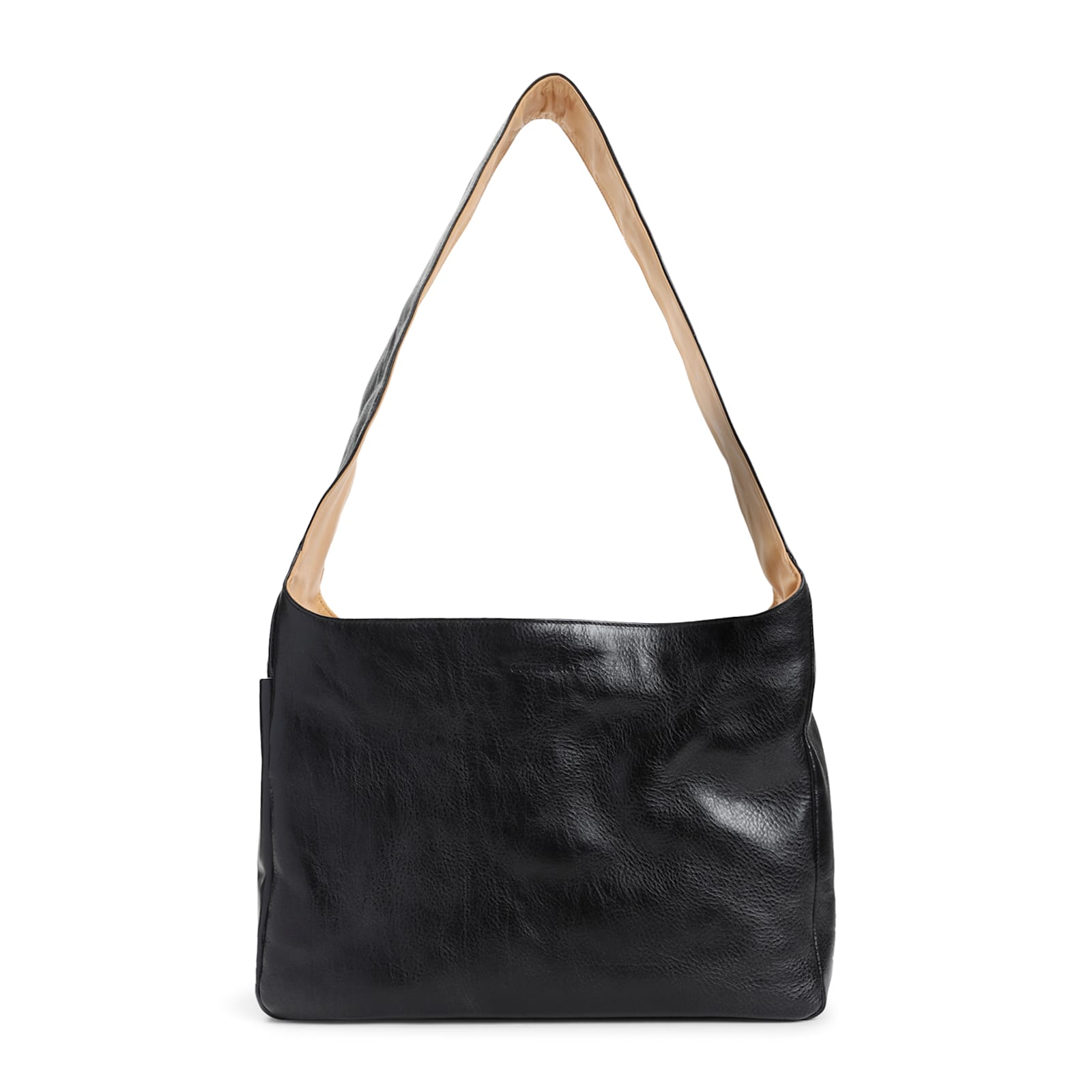 Our Legacy Grande Brick Messenger Bag In Black