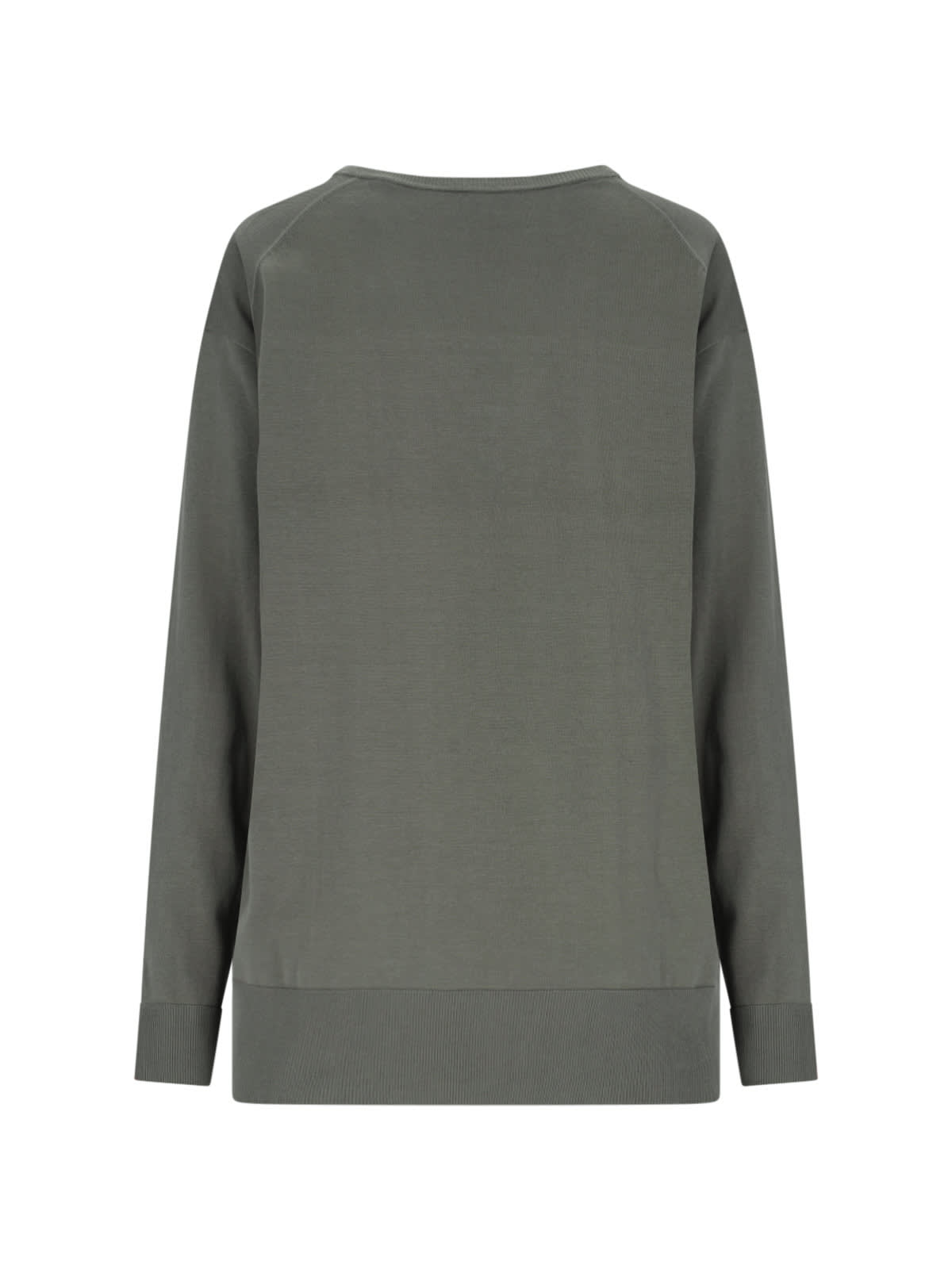 Shop Aspesi V-neck Sweater In Green