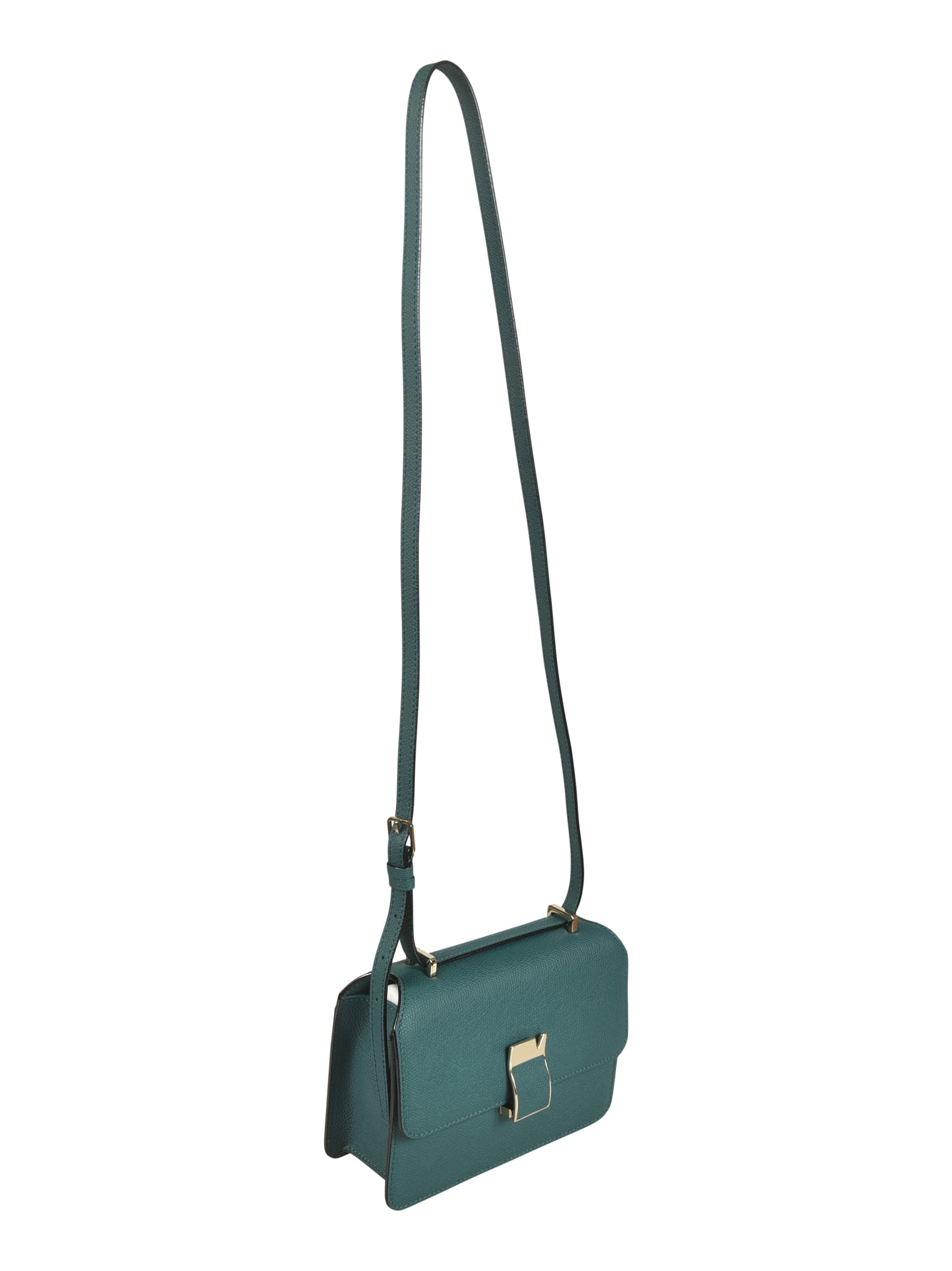 Shop Valextra Long Strap Shoulder Bag In Vb