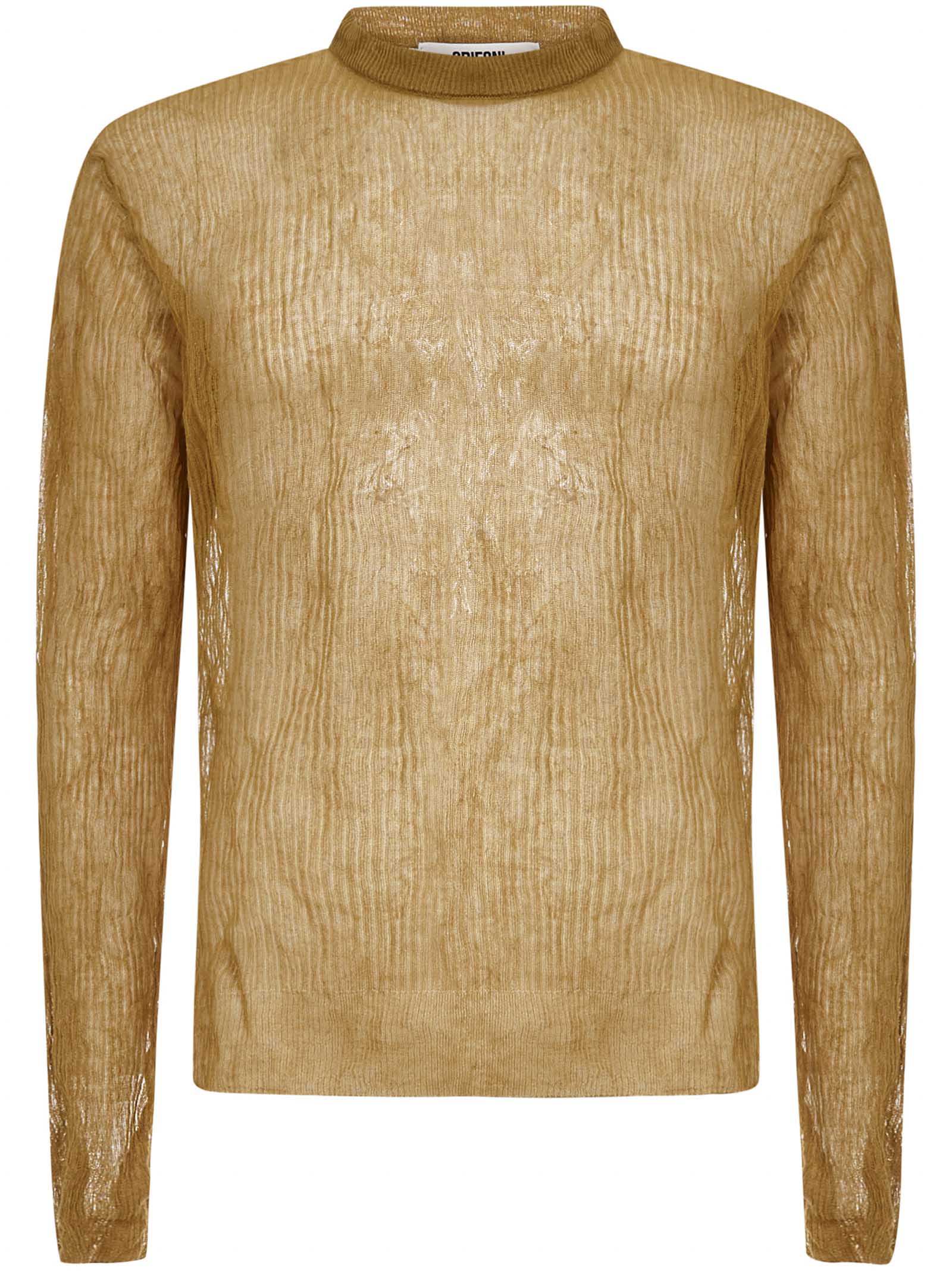 Mauro Grifoni Grifoni Sweater In Beige