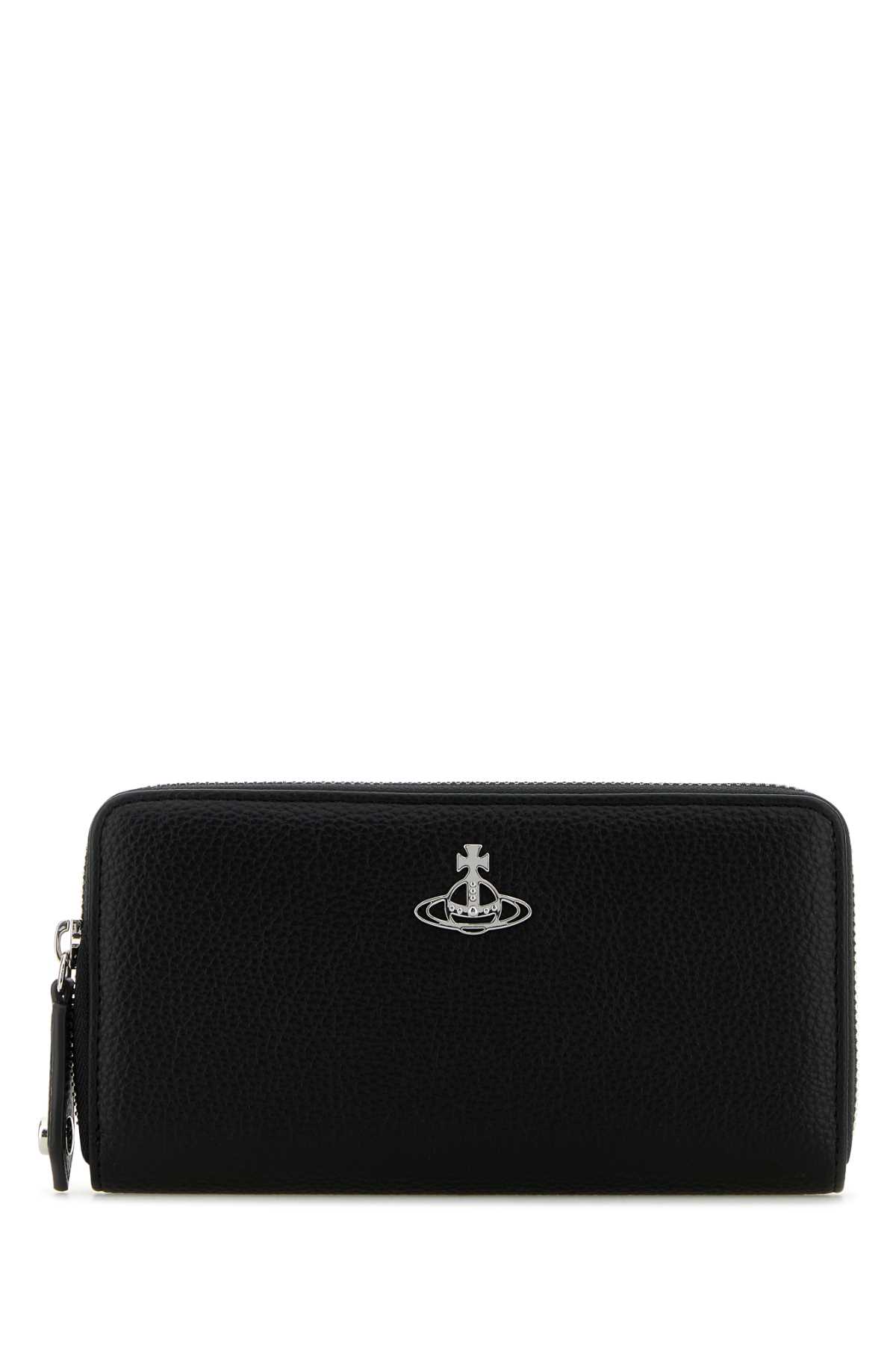 Shop Vivienne Westwood Black Synthetic Leather Wallet