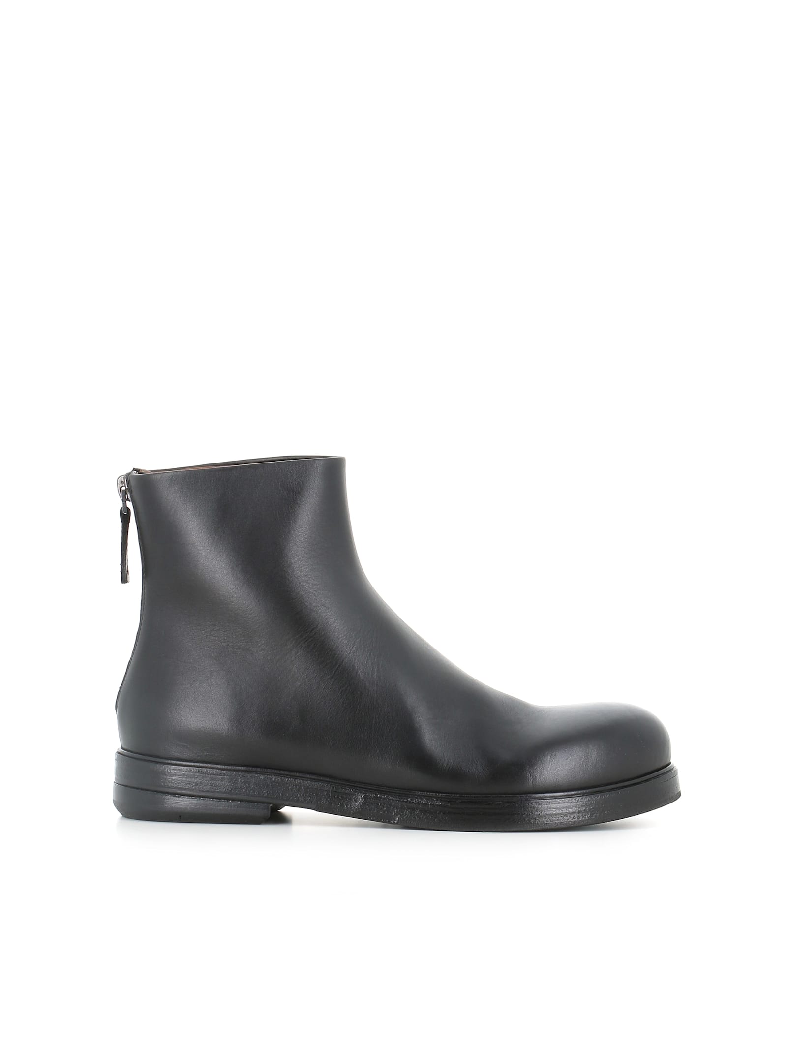 Marsèll Ankle-boot Mw7050 Zucca Zeppa In Black