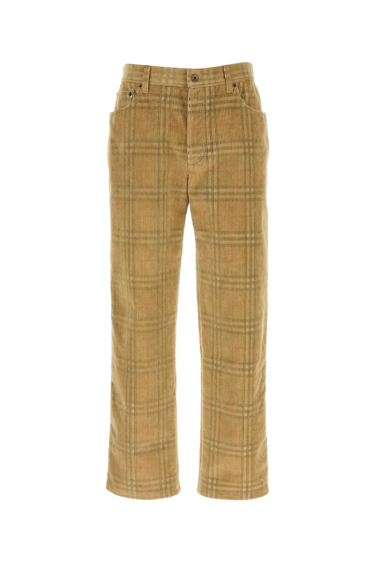 Embroidered Corduroy Pant