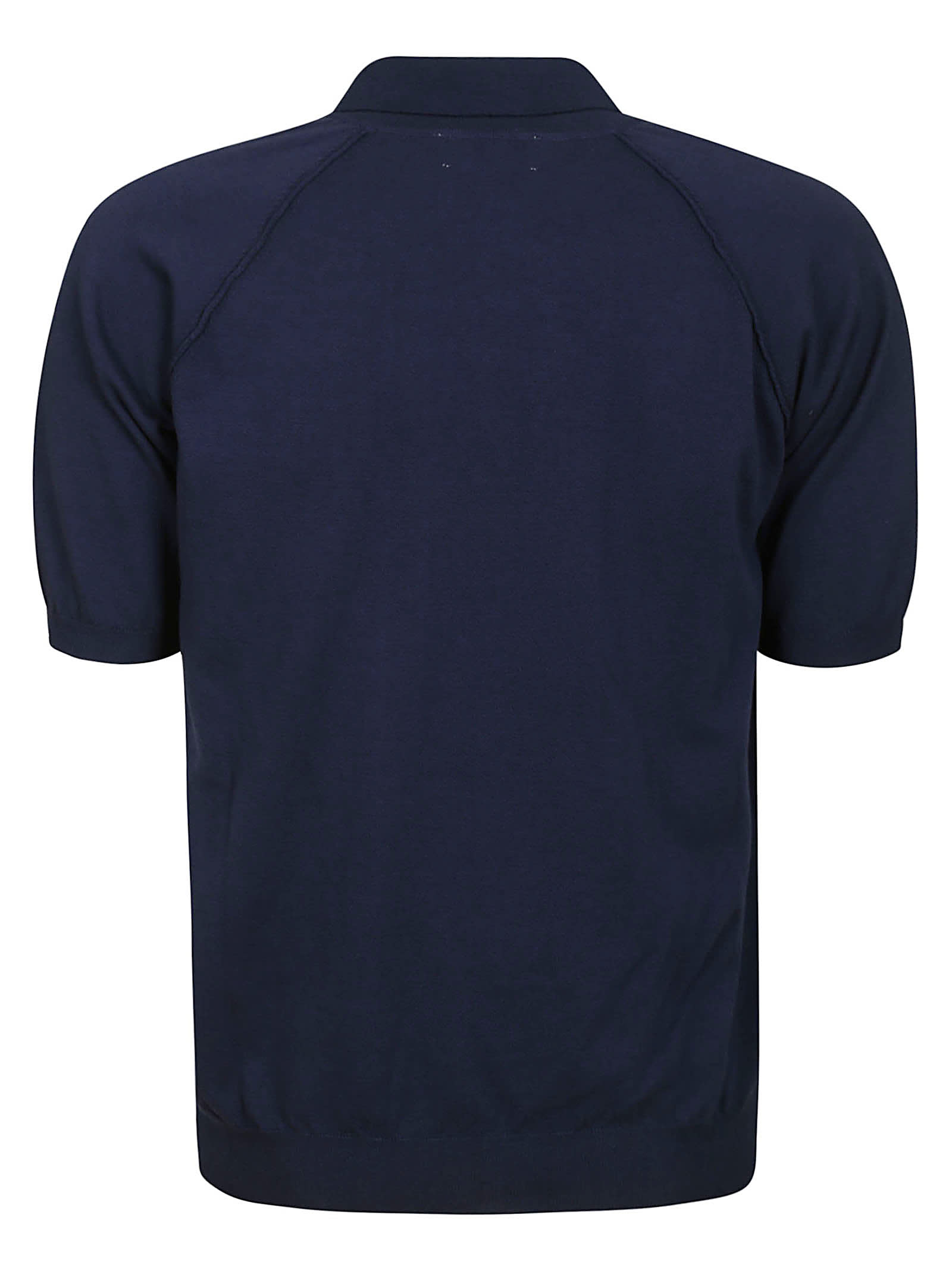 Shop Atomo Factory T-shirt Cotone Crepe In Blue Dark