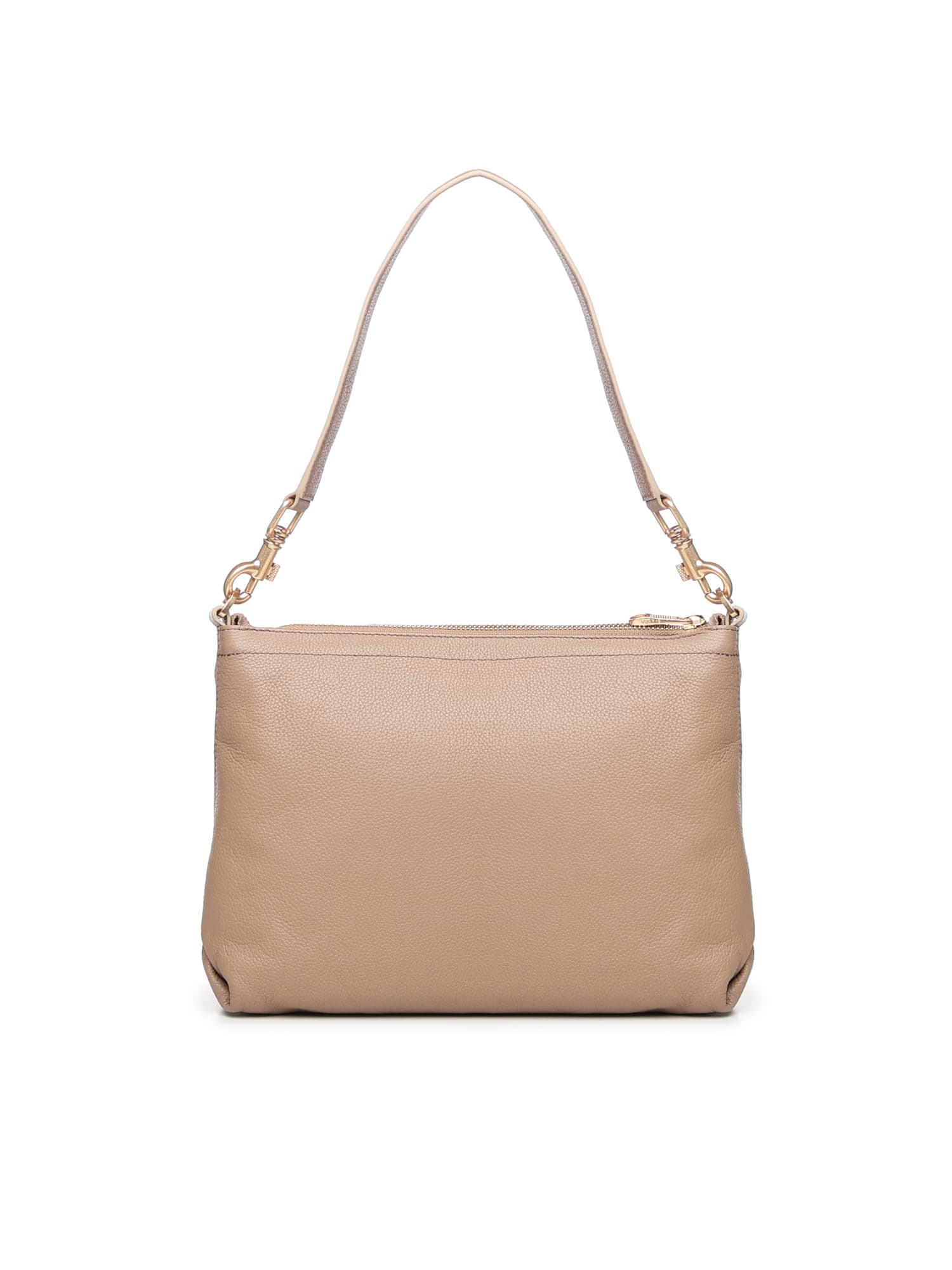 Biasia Zip-fastening Shoulder Bag In Brown