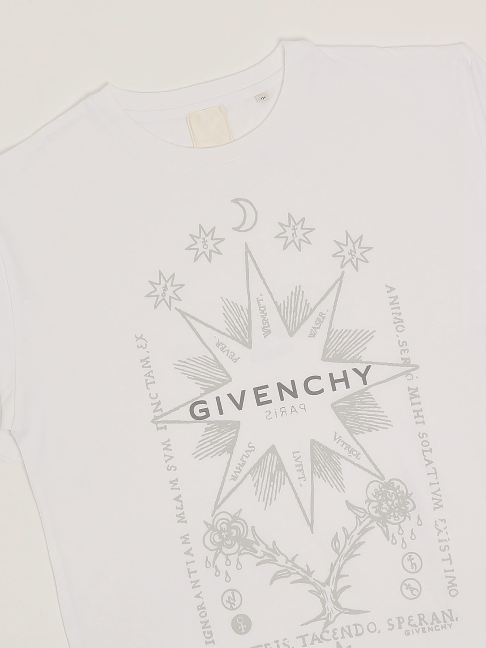 Givenchy T-shirt T-shirt In Bianco