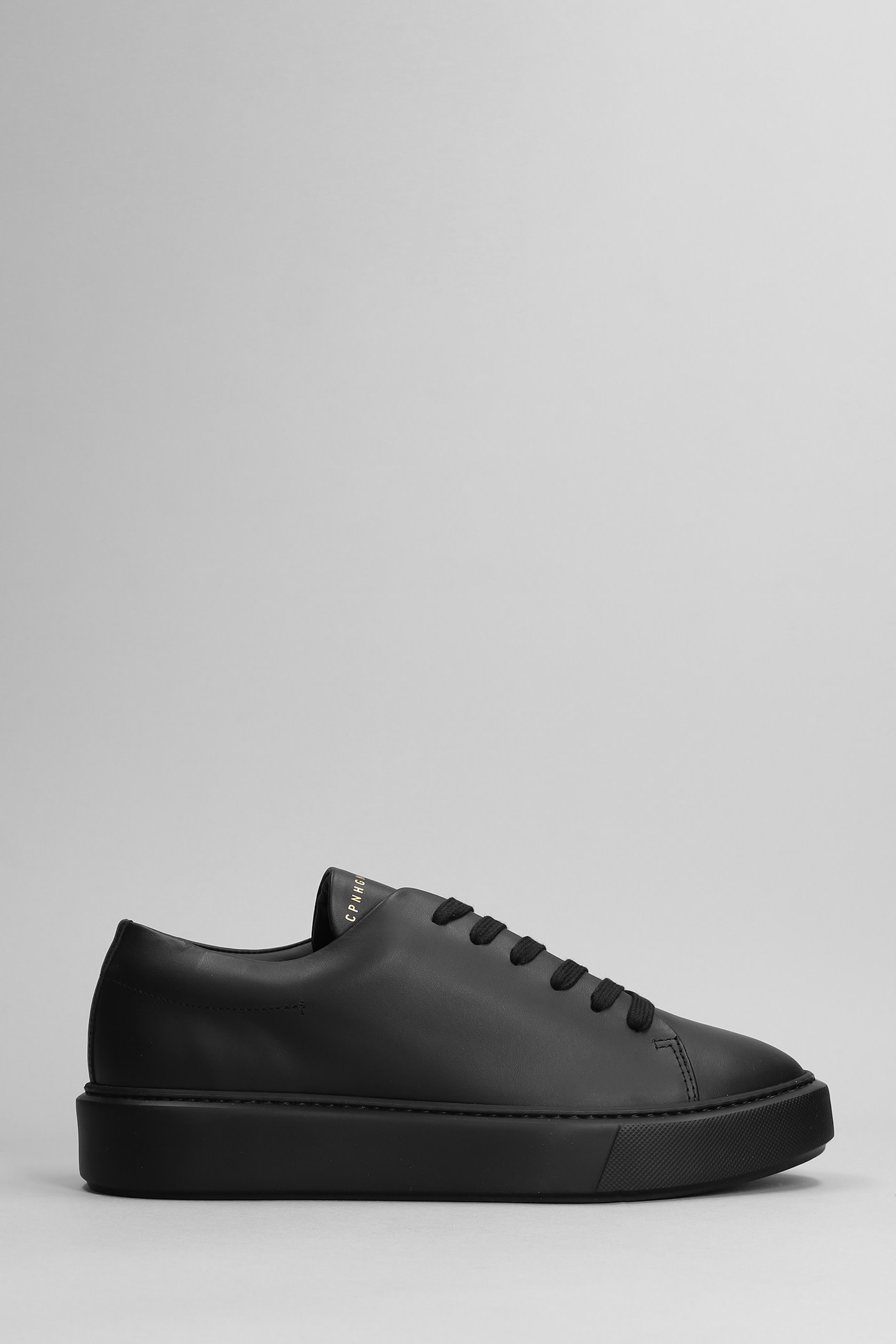 Copenhagen Sneakers In Black Leather