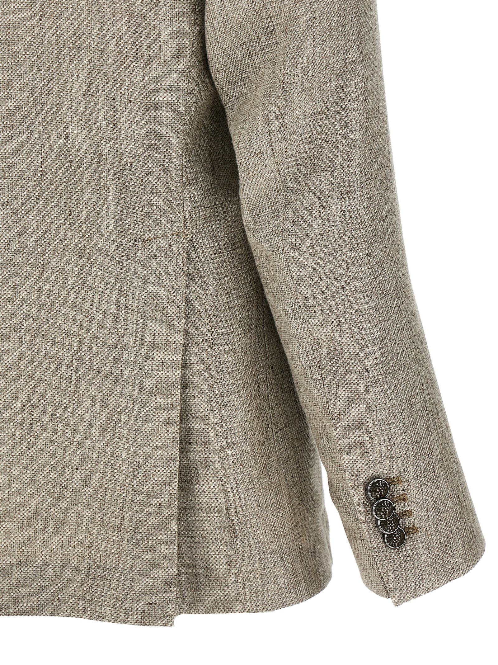 Tagliatore Montecarlo Blazer In Gray