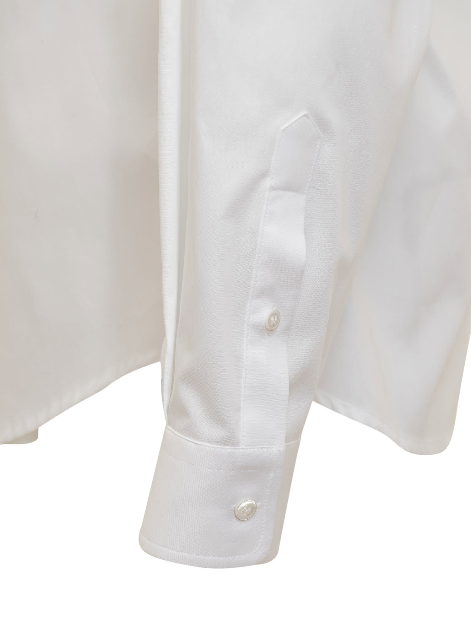 Shop Darkpark Anne Tailored Shirt In White