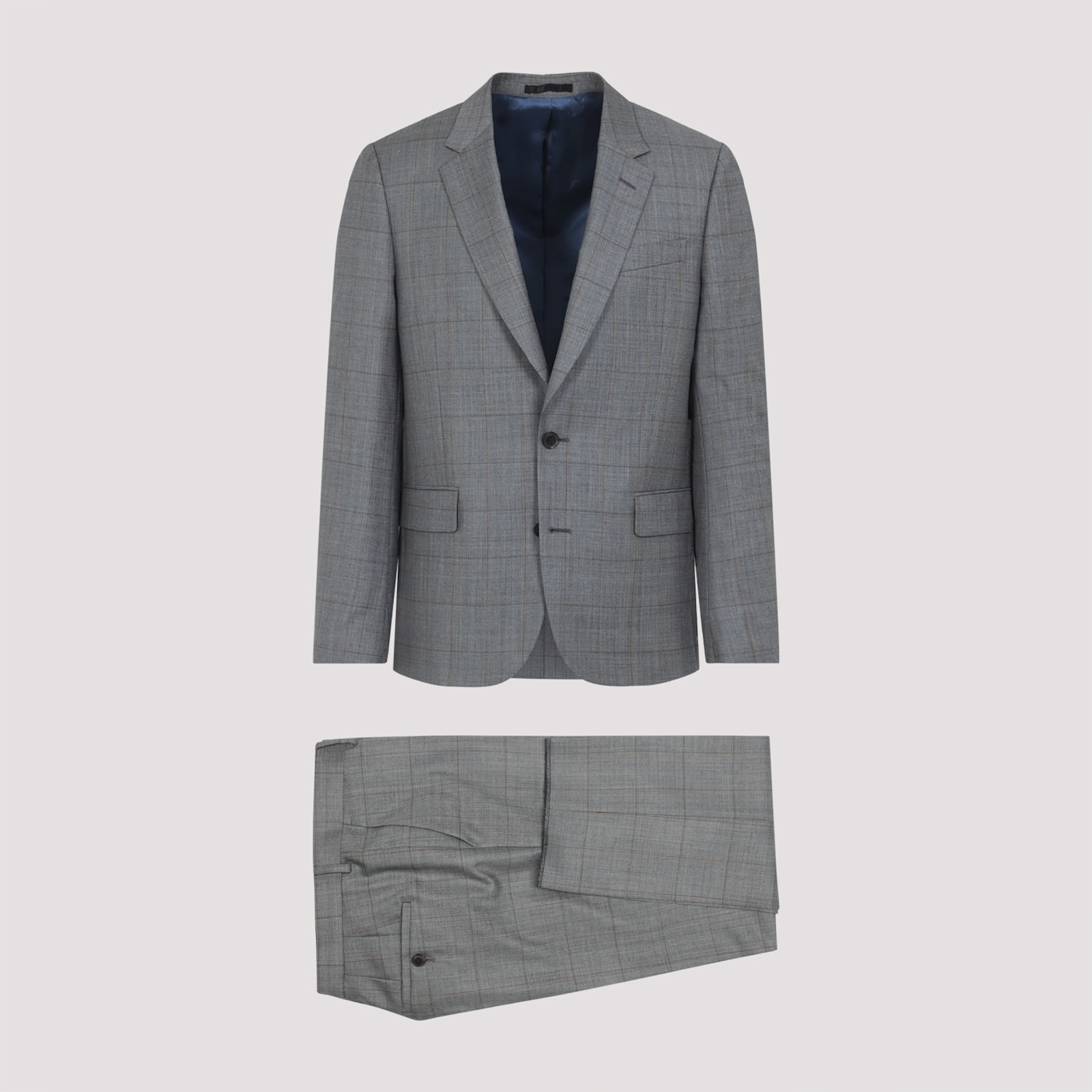 Paul Smith Tailored Suit For Men In Gray