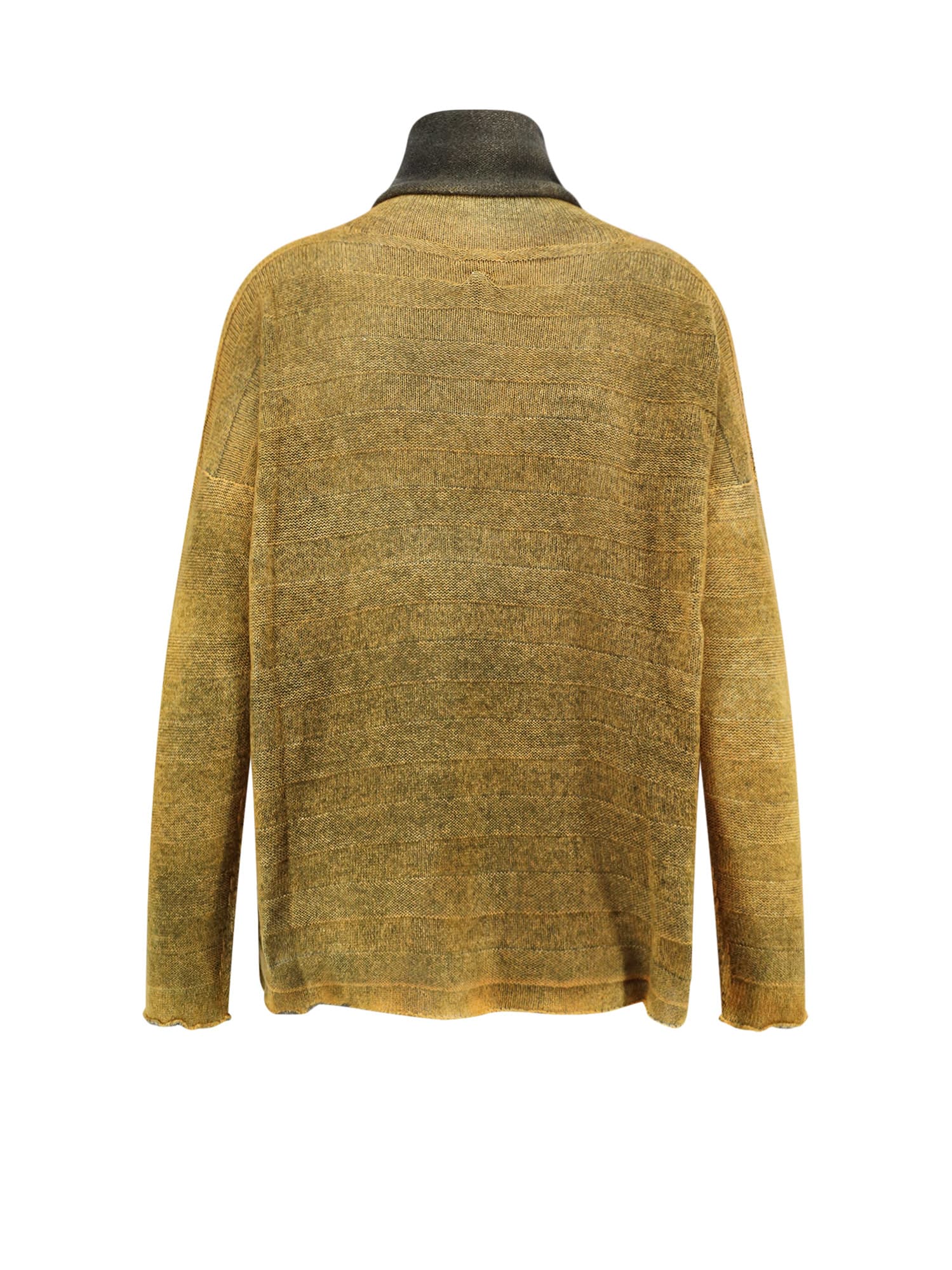 F Cashmere Bruco 89 Cashmere Turtleneck Sweater In Green
