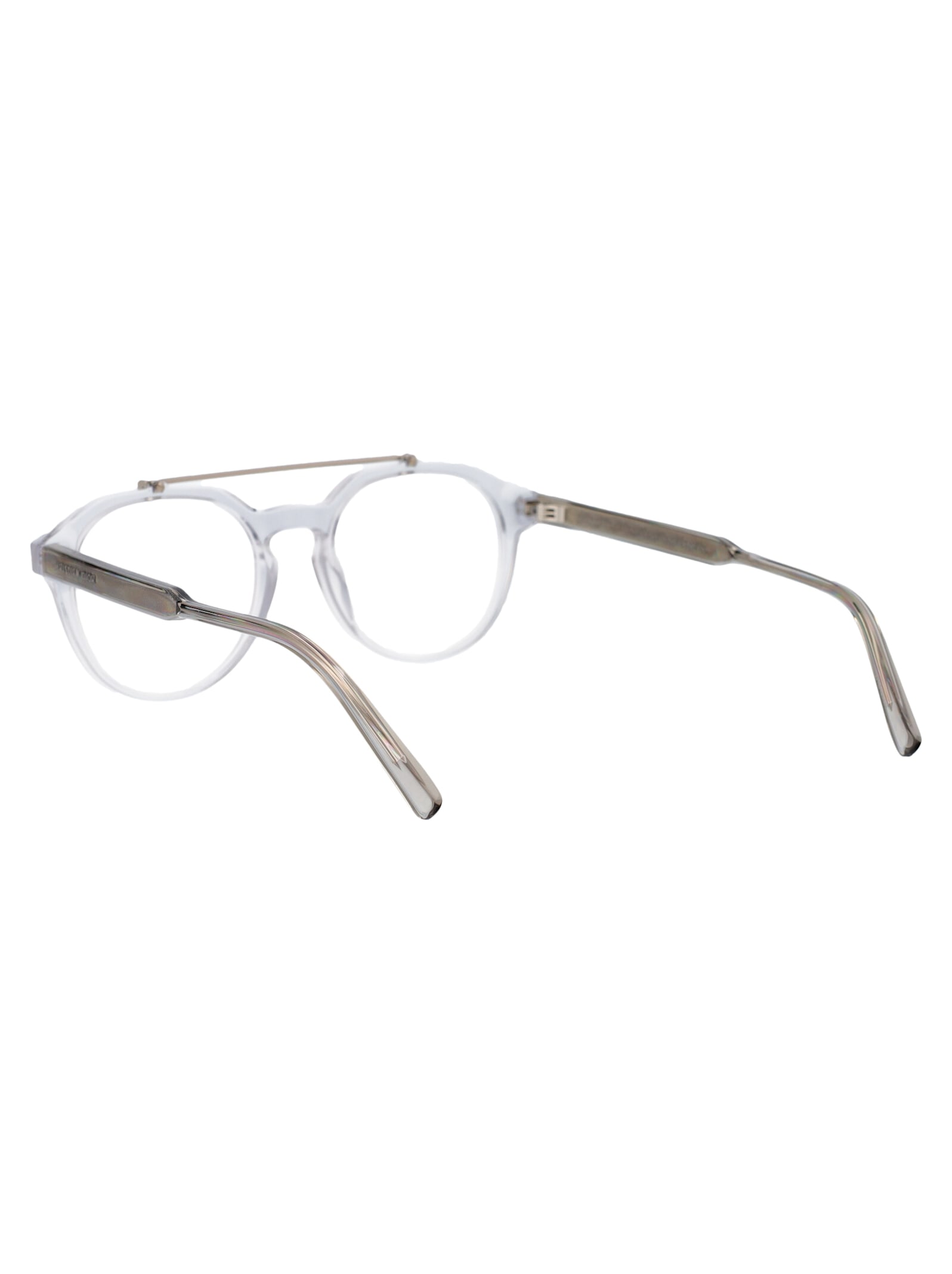 Shop Dior Botanicao R1i Glasses In 4800 Crystal/other