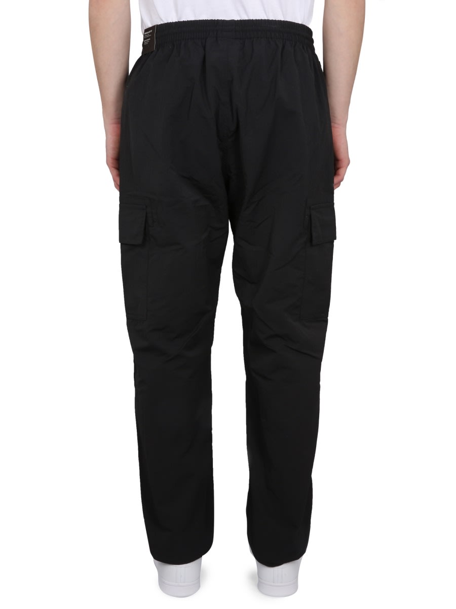 Shop Adidas Originals Cargo Pants In Black