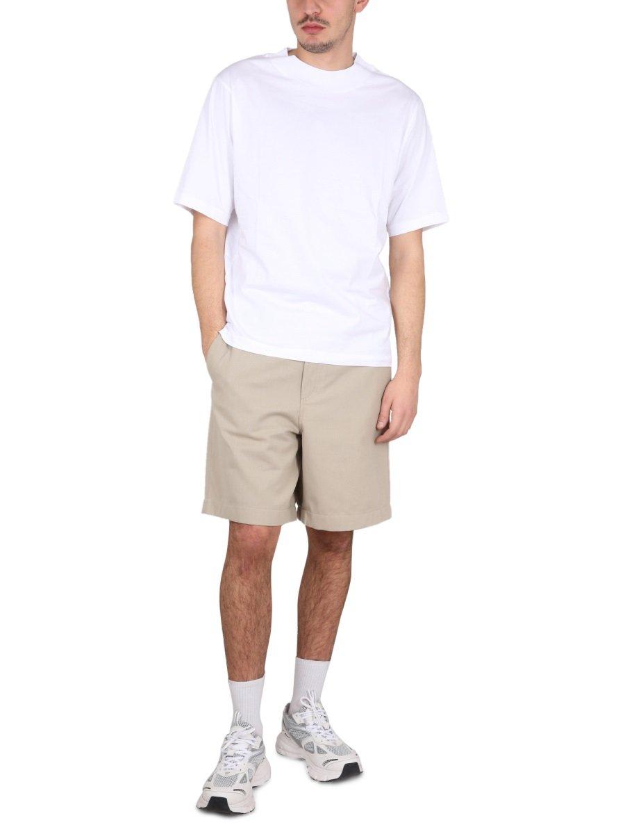 Shop Acne Studios Crewneck Short-sleeved T-shirt In White