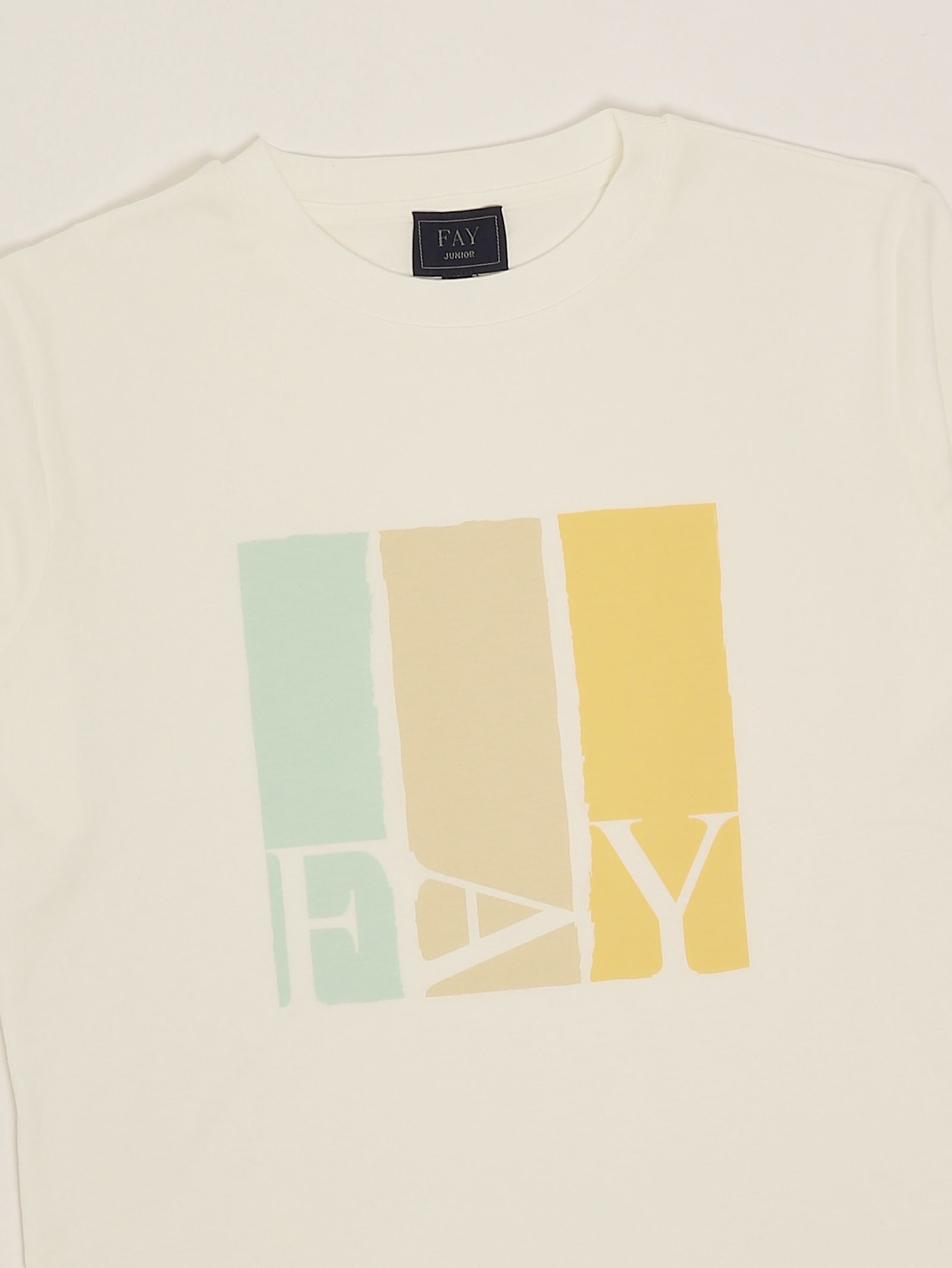 Fay T-shirt T-shirt In White