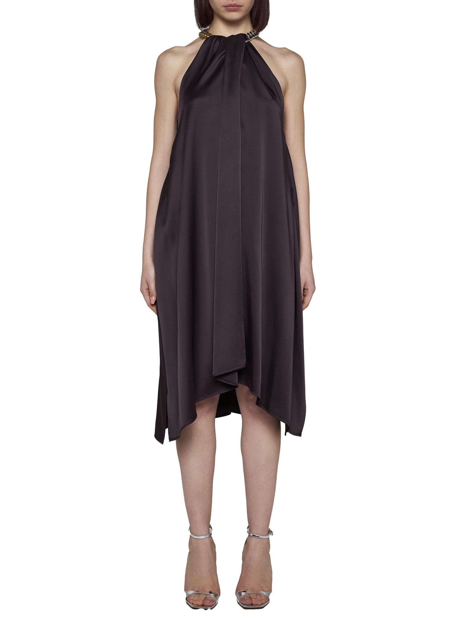 Shop Stella Mccartney Dress In Brown