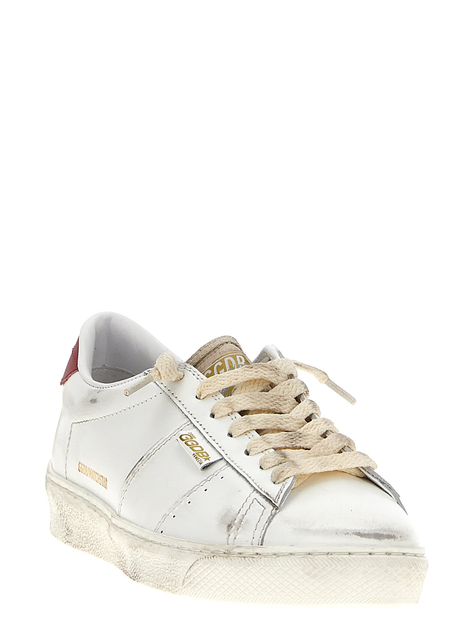 Golden Goose Classic Low-top Trainers With Smooth Leather Upper In Red
