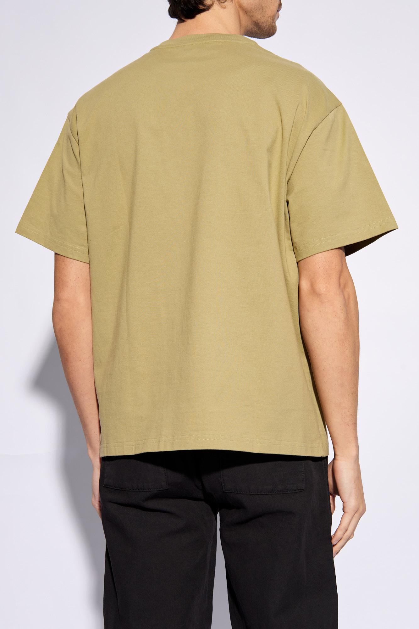 Shop Etro Printed T-shirt In Green
