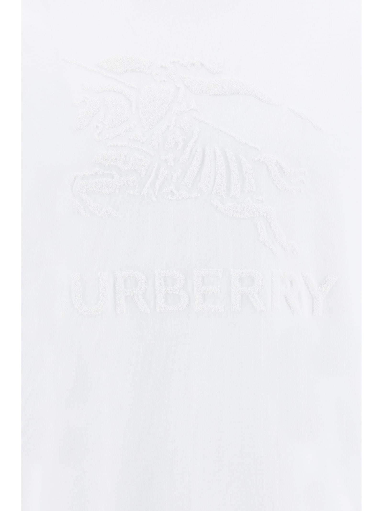 Shop Burberry Raynerton T-shirt In White