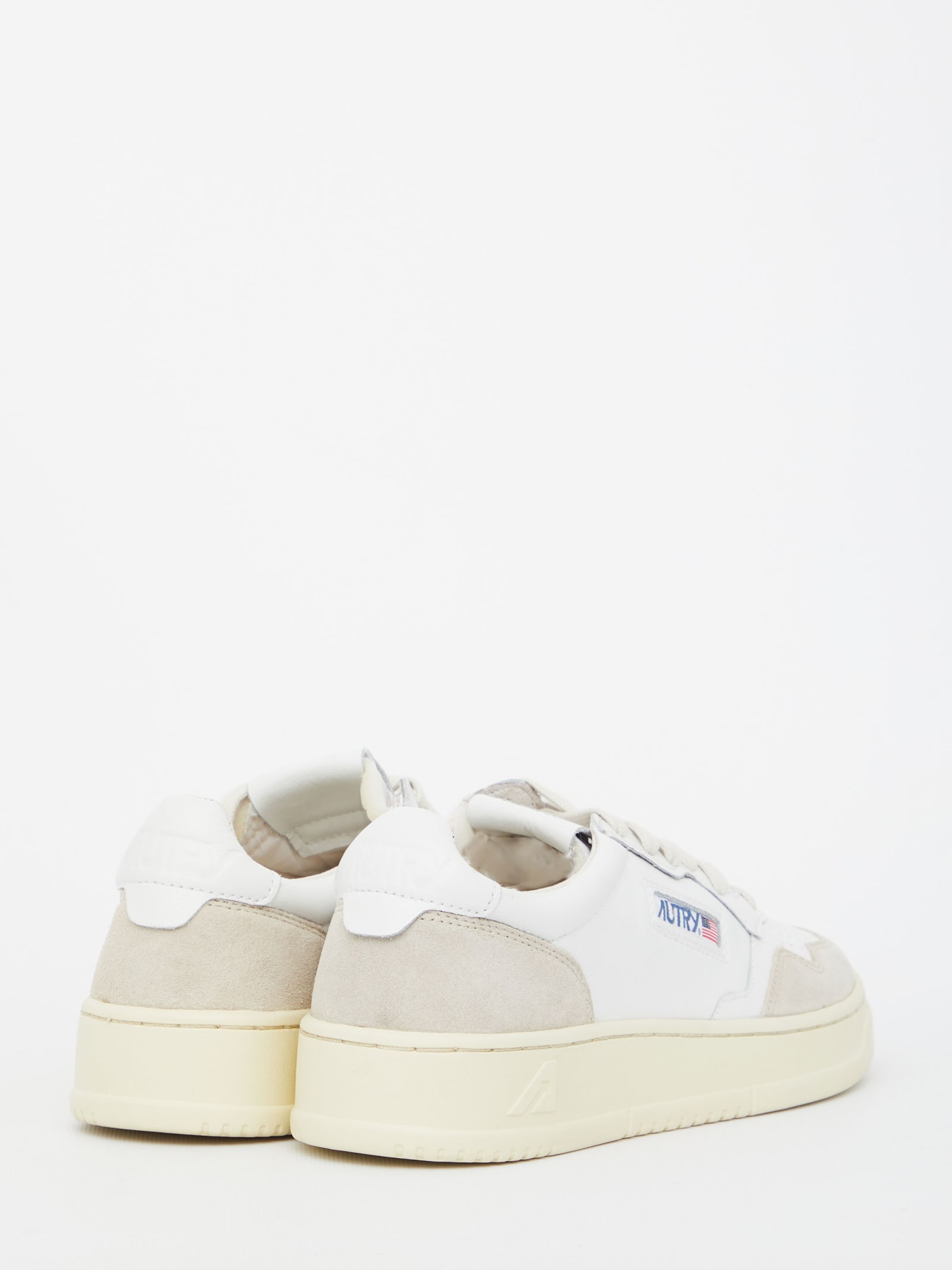 Shop Autry Medalist Sneakers In White