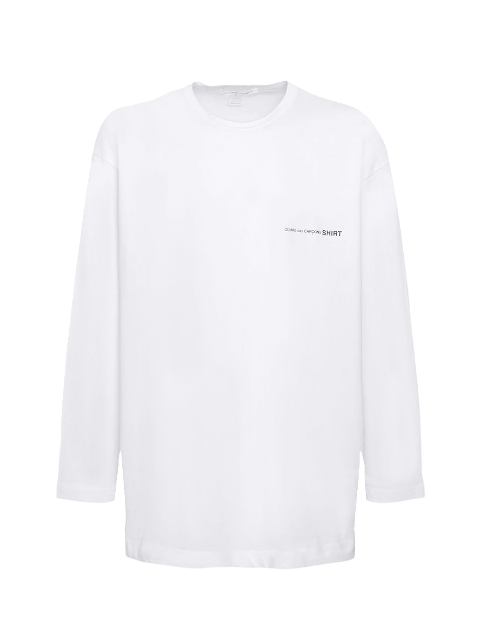 Comme des Garçons Shirt Long Sleeve Chest Logo