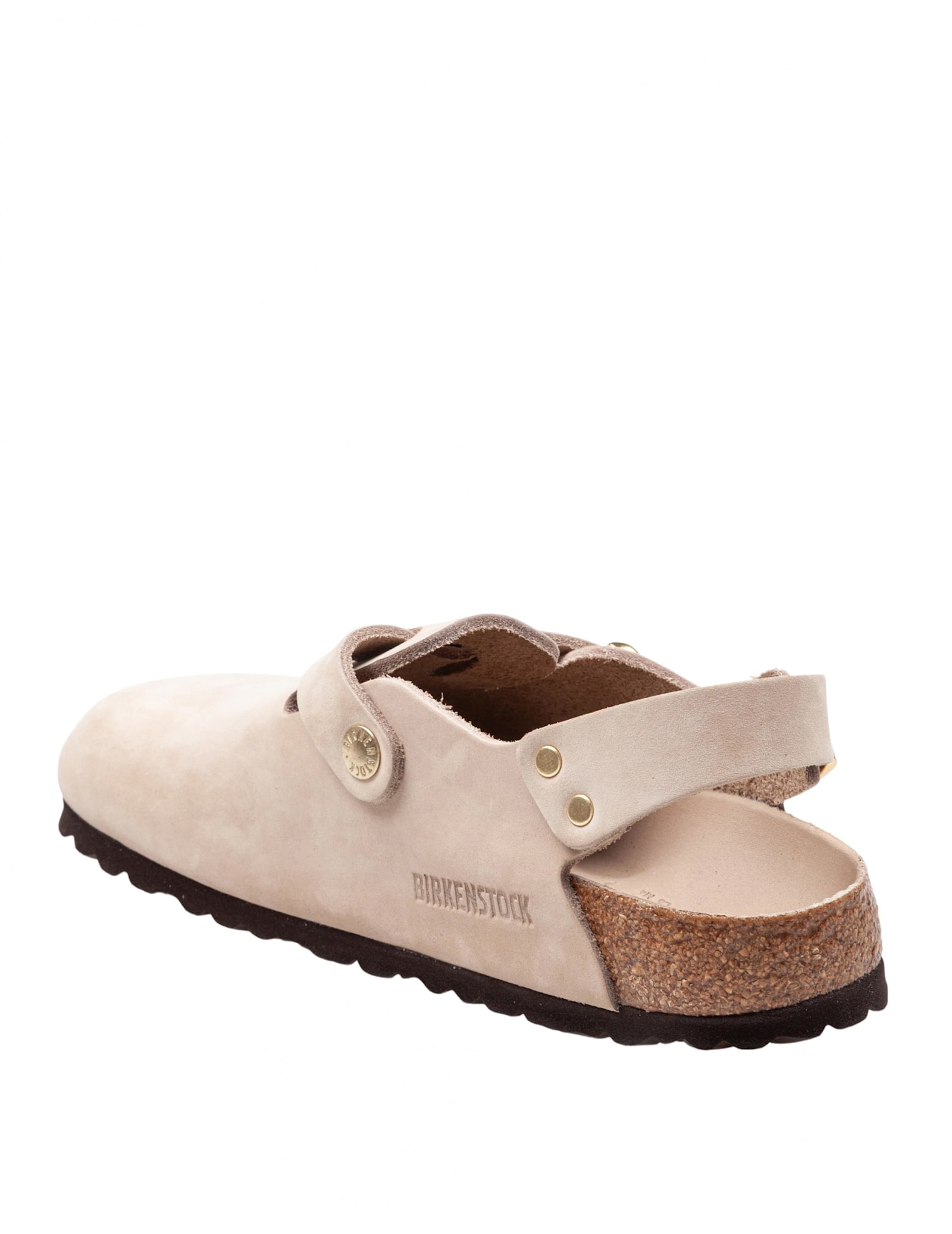 Birkenstock Sabot Tokio In Leather Color Sand In Multi